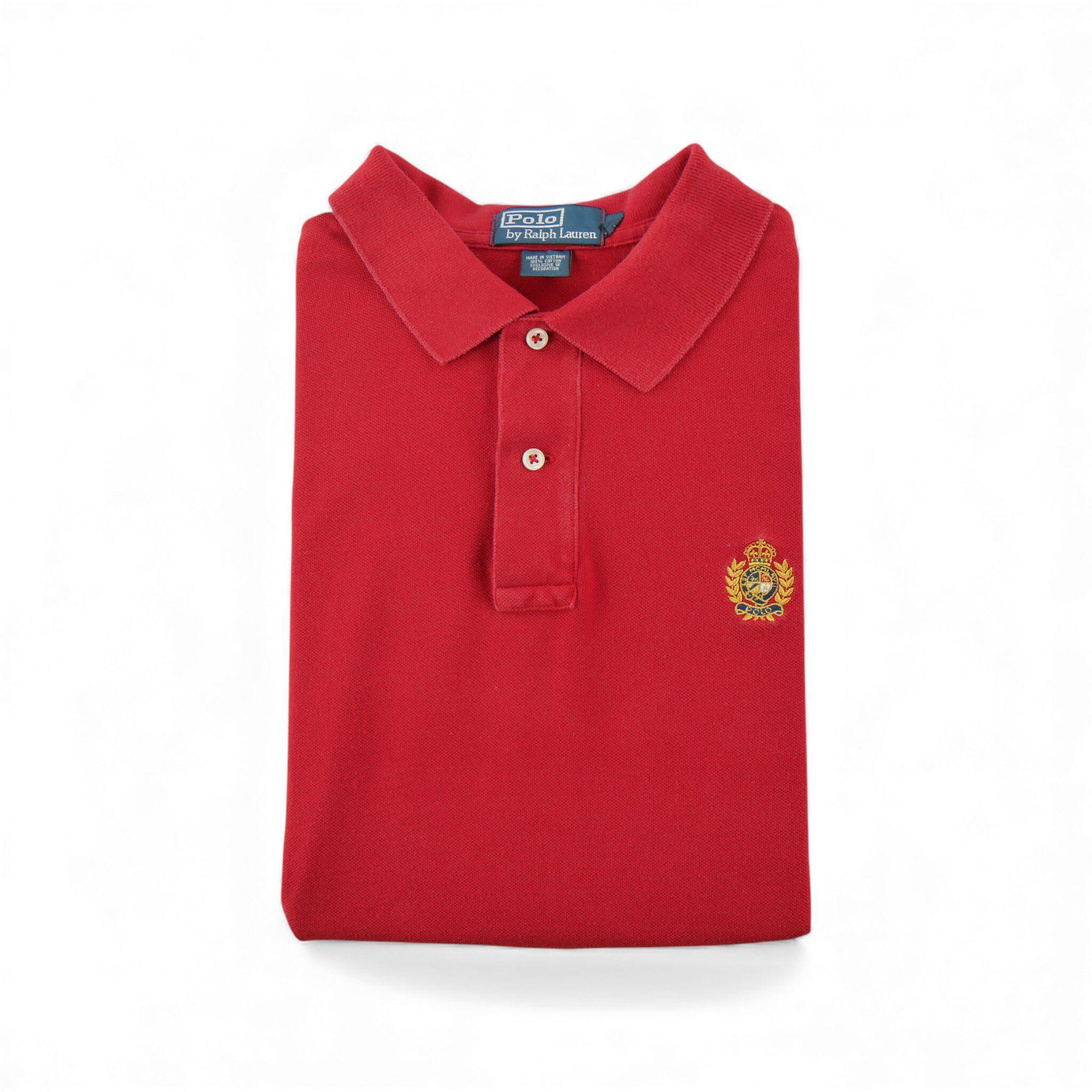 RALPH LAUREN Reconditionné - Polo manches courtes Homme Rouge - Excellent