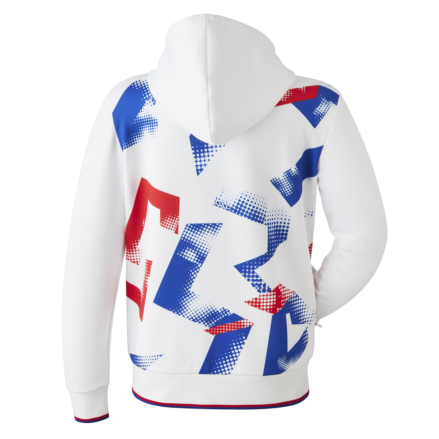 Veste à capuche Entraînement Fusion Blanche Femme 3/5