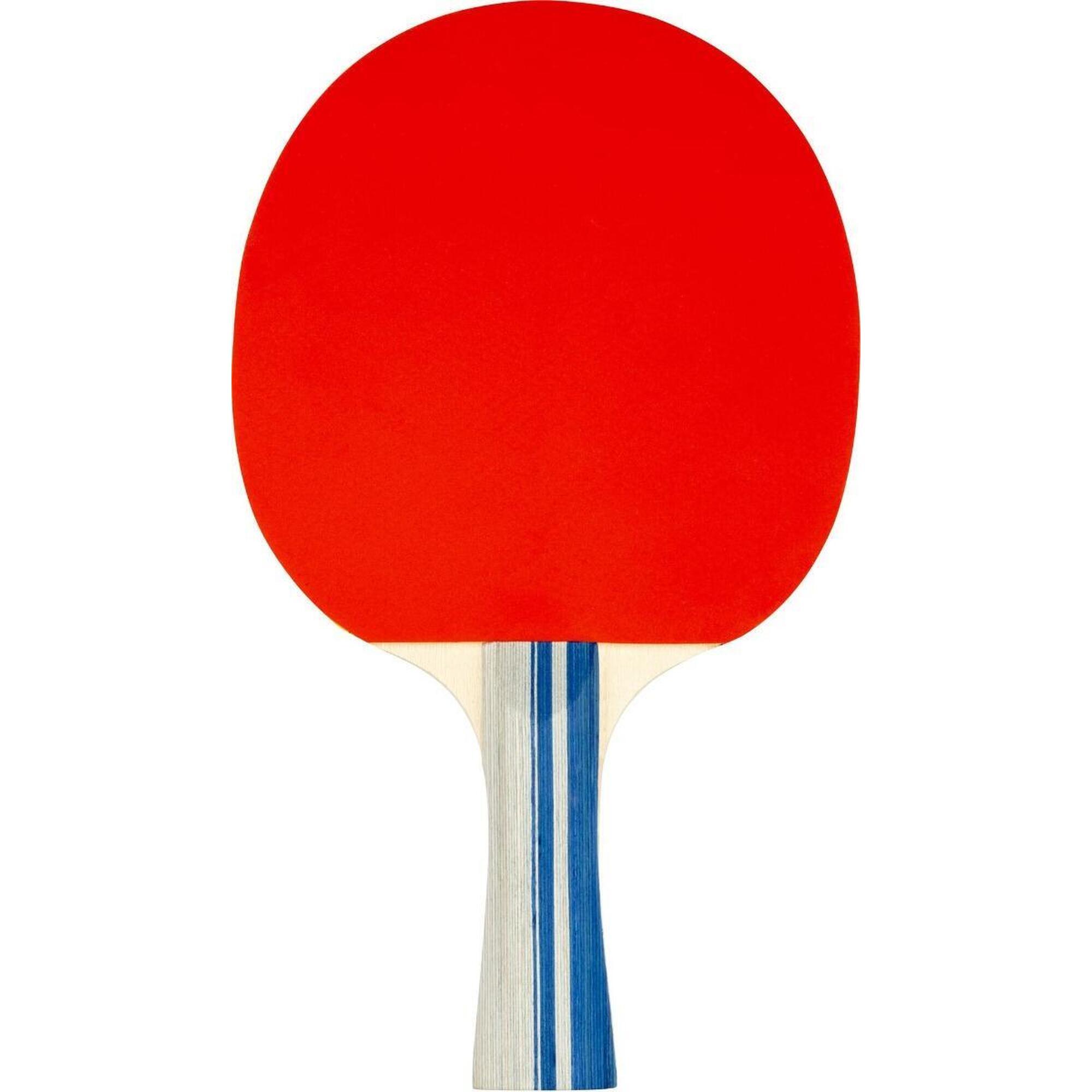 Set tenis de masă - 2 rachete - 3 mingi de tenis de masă - Plasă extensibilă
