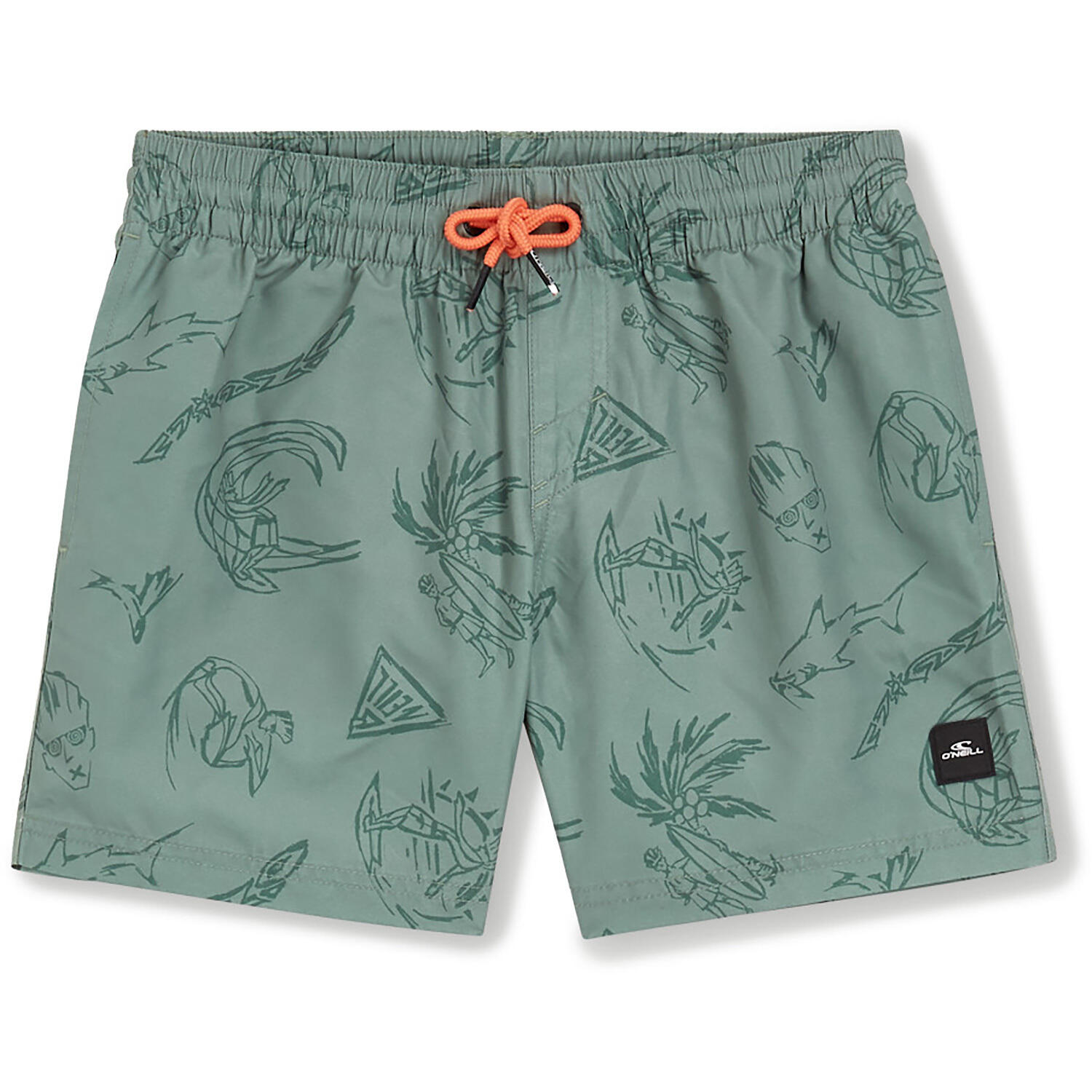 Kinder Badeshort MIX ANDMATCH CALI PRINT 13'' SWIM SHORTS 1/3