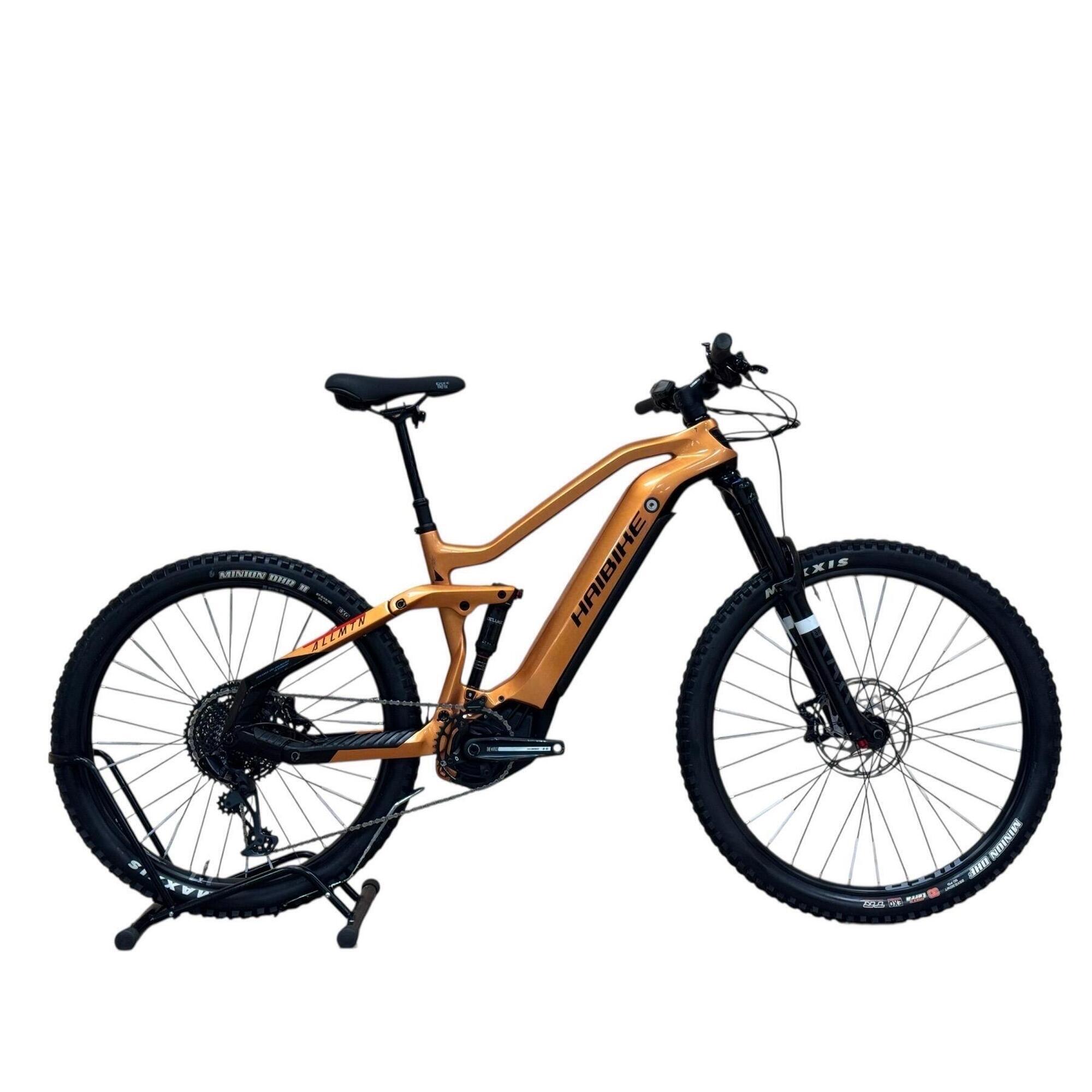 Haibike - Reconditionné - Vtt Électrique Haibike Allmtn Cf 6 Gx - Comme Neuf - Vélo Tout Terrain - Noir|orange - Moyen - Decathlon