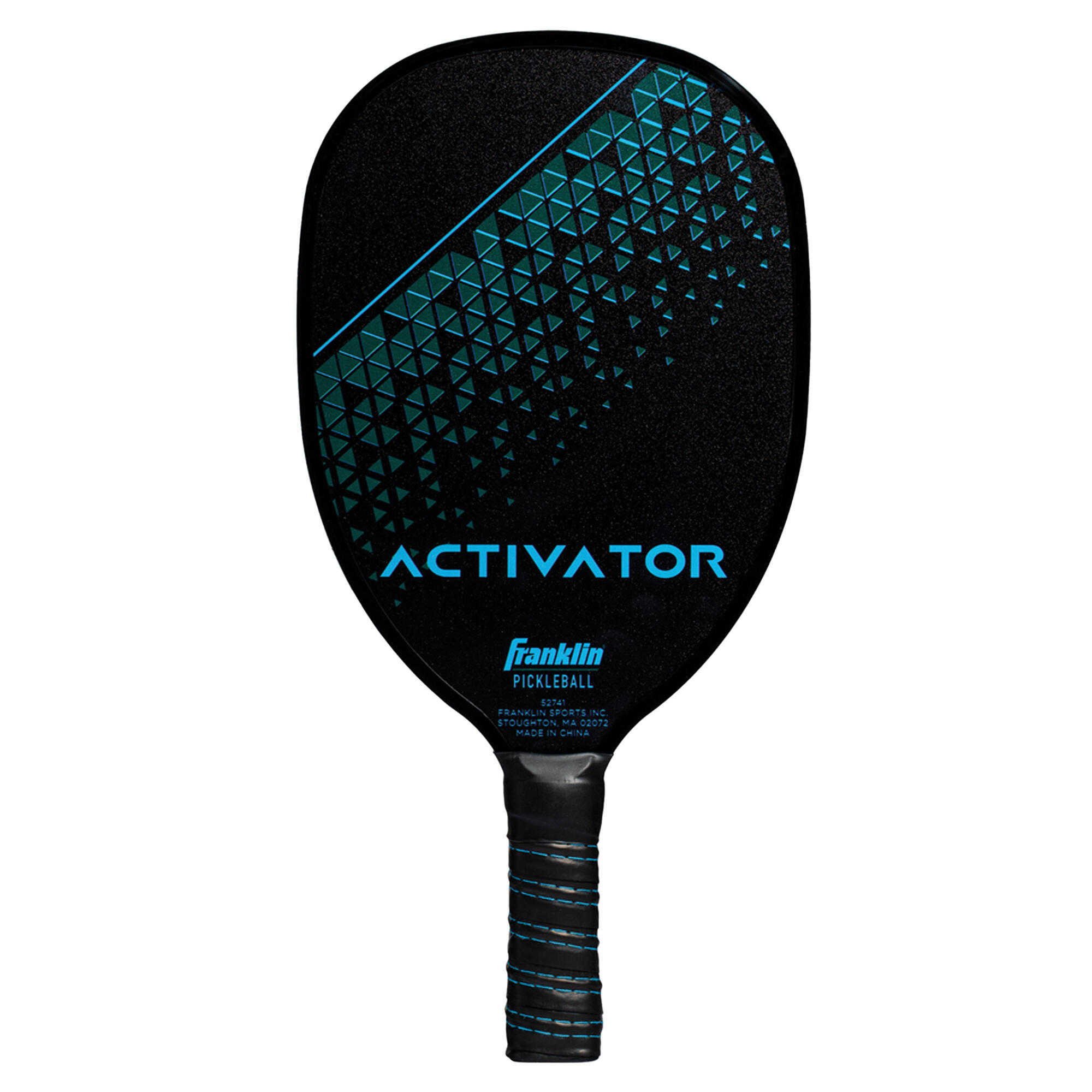 FRANKLIN Activator Wooden Pickleball Paddle (Black/Blue) One Size