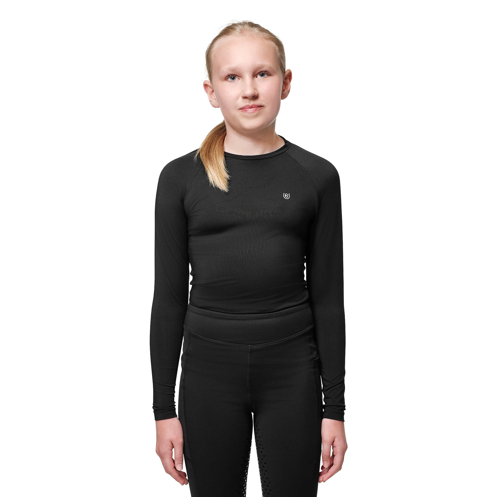 Maillot équitation manches longues fille Equestrian Stockholm Dynamic 1/3