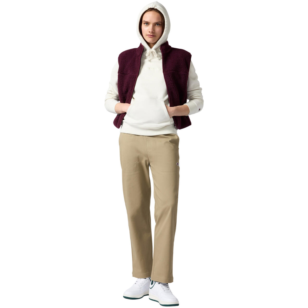 Champion Sweat à Capuche Femme - Polar, manches longues, toutes saisons 6/6
