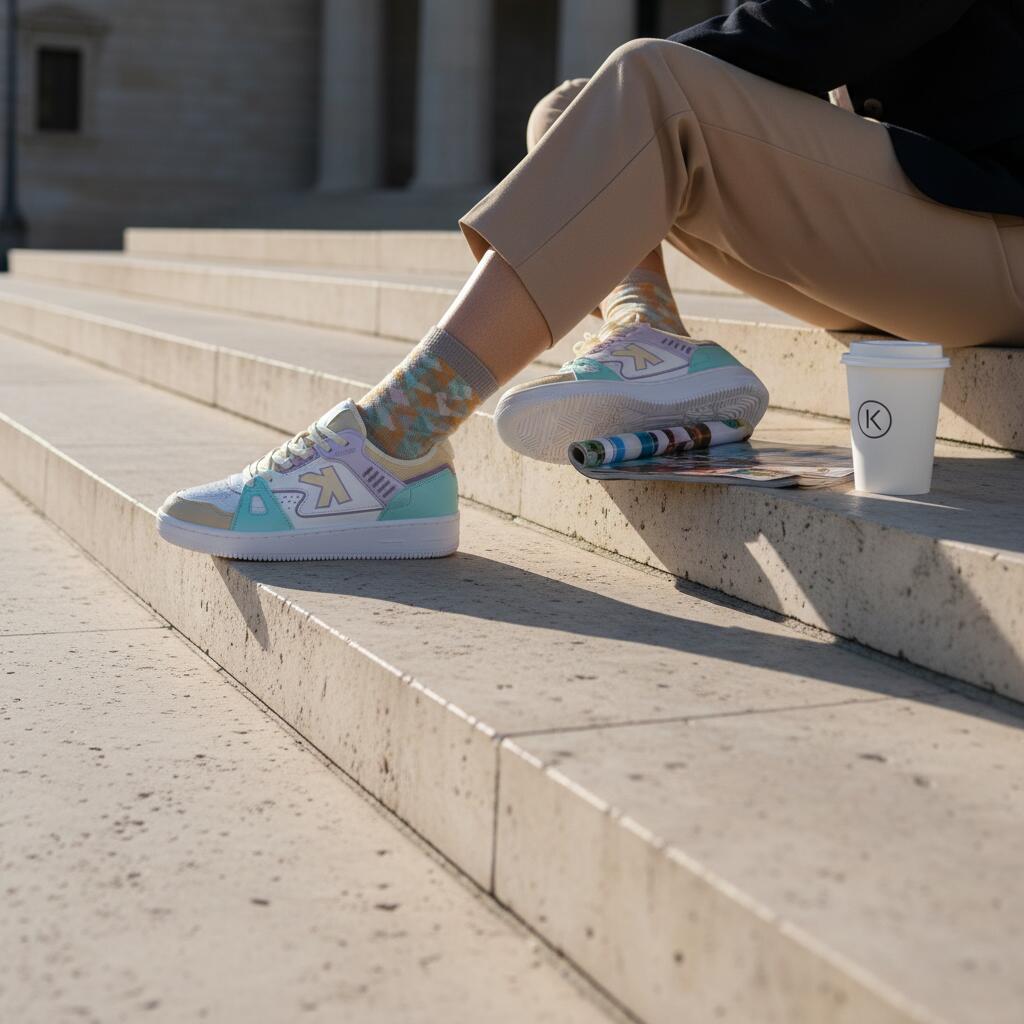 Kelme Zapatillas Casual Doha Blanco Mujer 5/7
