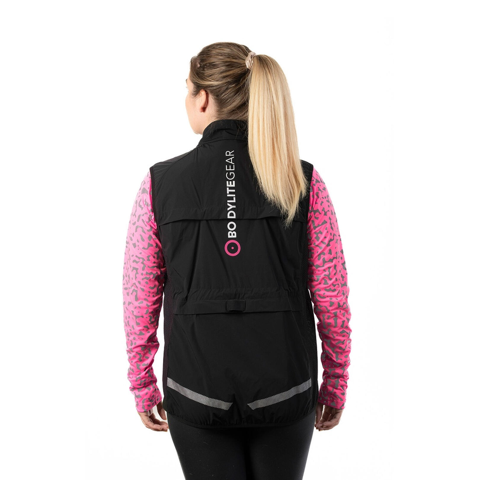 Unisex Adult Nightviz Gilet (Neon Pink) 2/2
