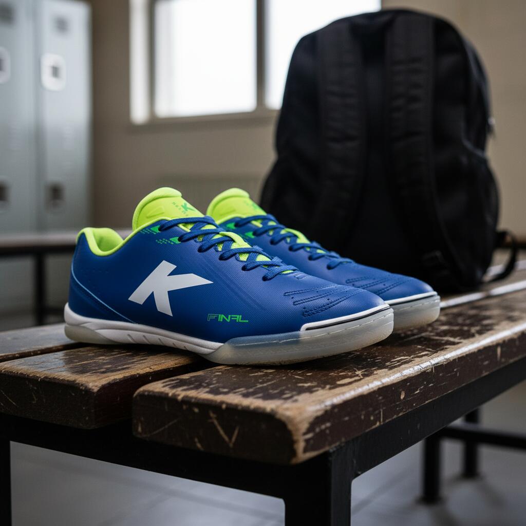 Kelme Zapatillas De Fútbol Sala Final Indoor Azul Unisex 7/7