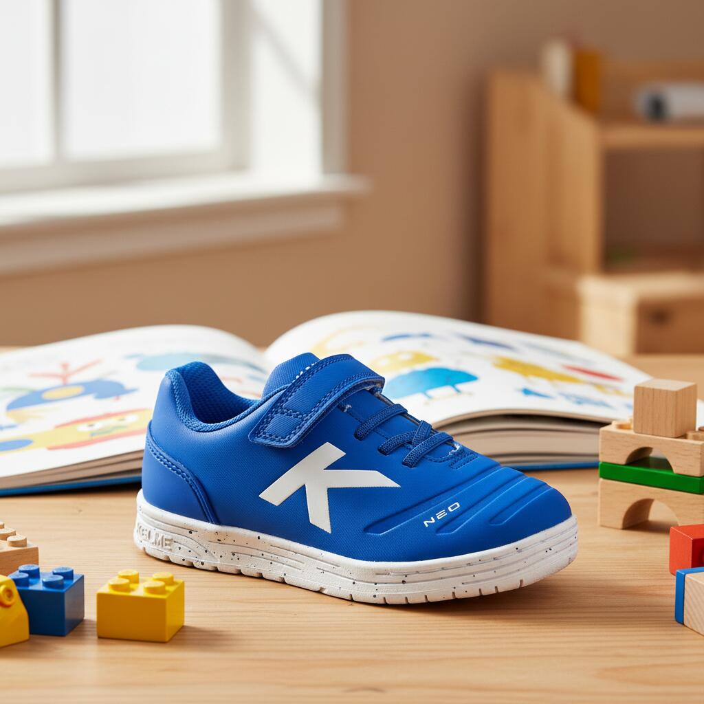 Kelme Zapatillas Casual De Niño Original Neo Elastic Azul Unisex Kids 5/7