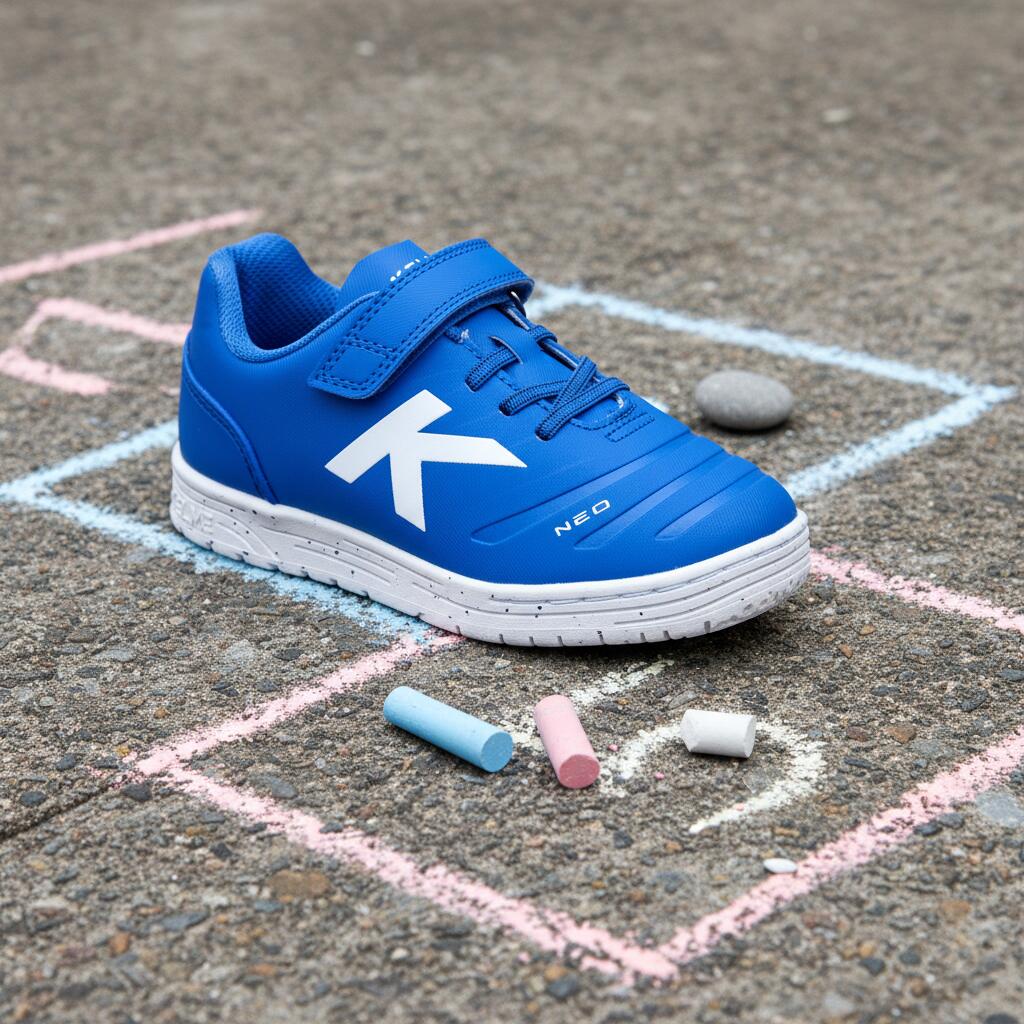 Kelme Zapatillas Casual De Niño Original Neo Elastic Azul Unisex Kids 7/7