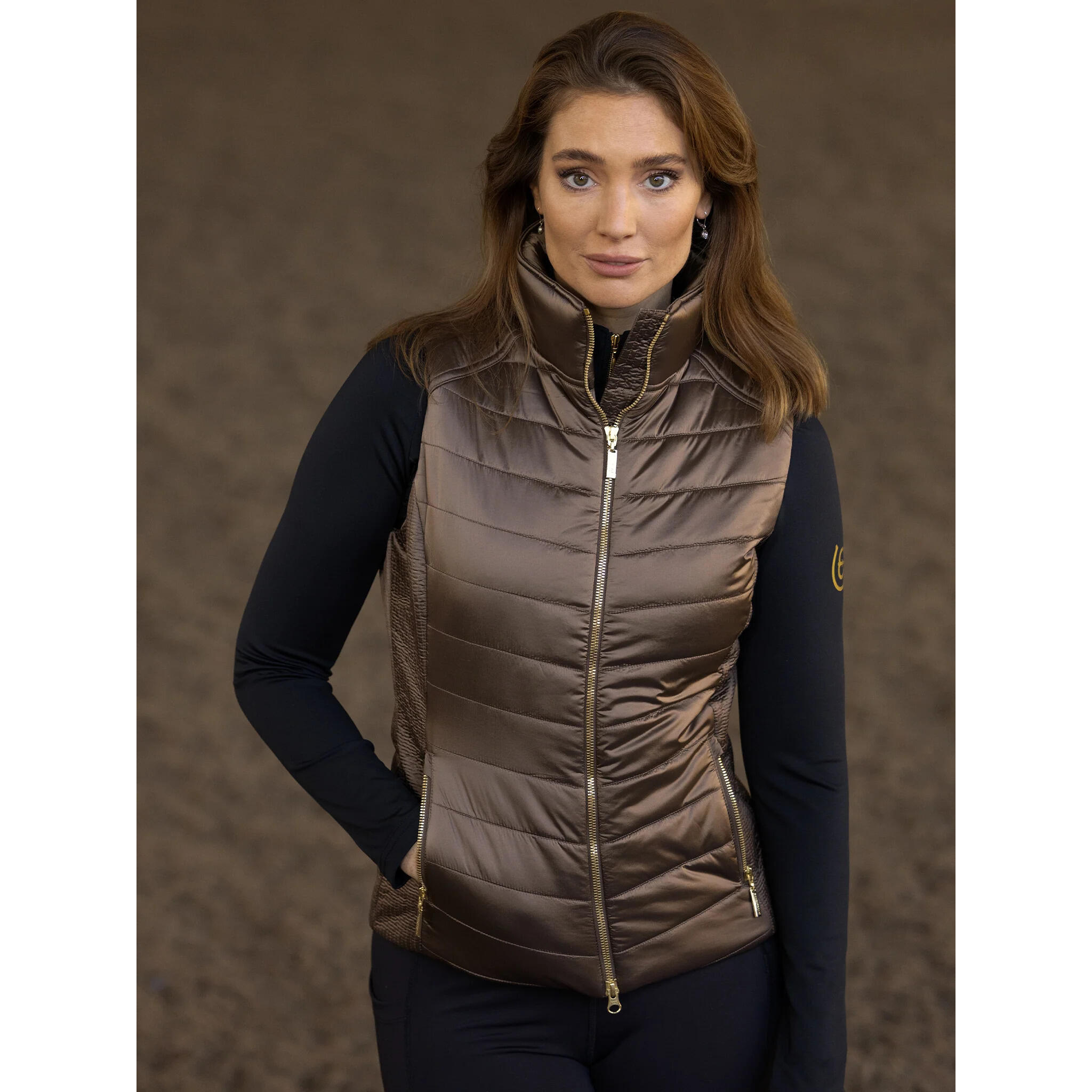 Doudoune sans manches femme Equestrian Stockholm 4/5
