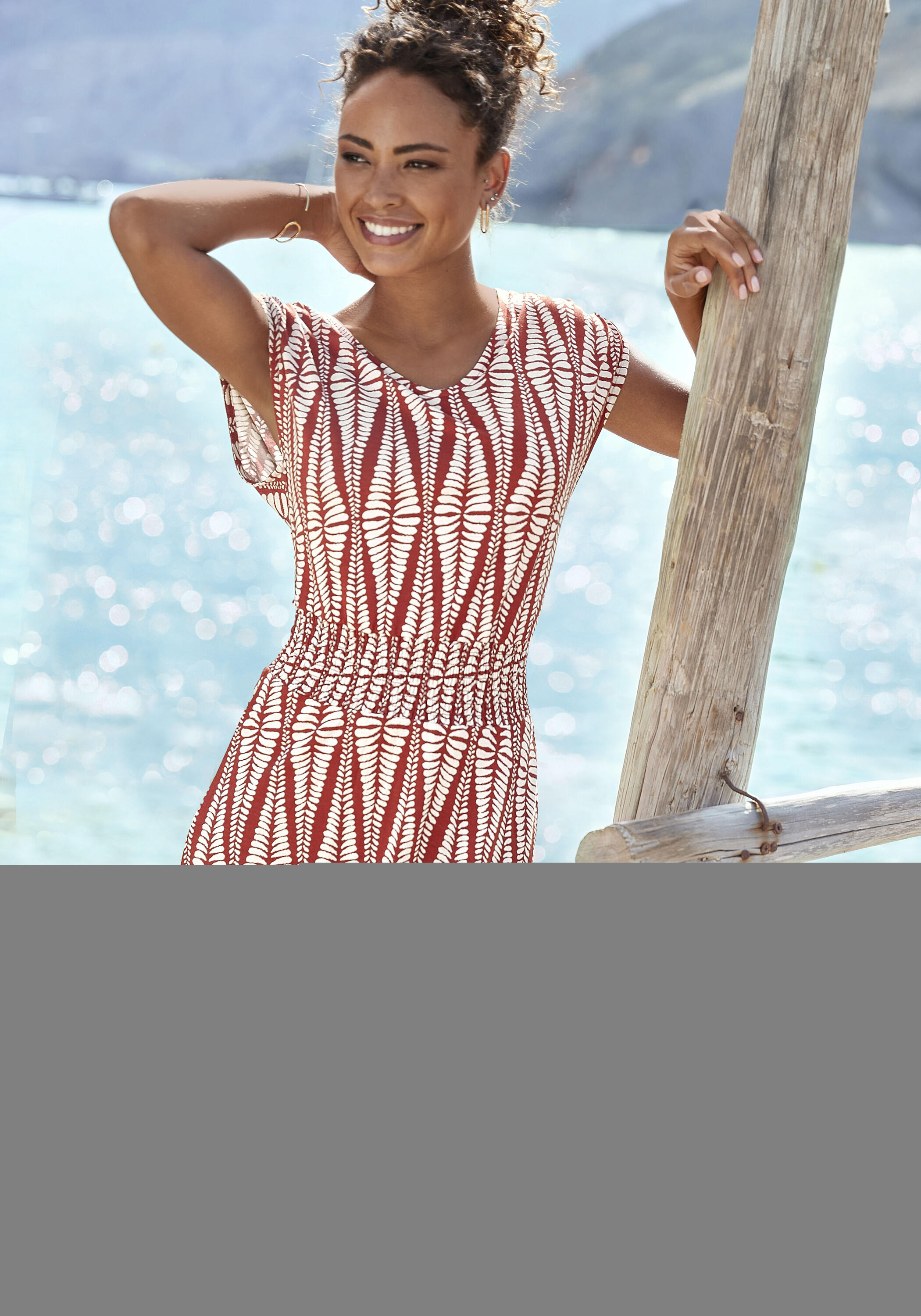 Damen Jerseykleid 1/7