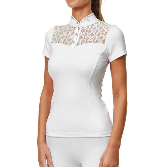 Polo de concours femme Equestrian Stockholm Crystal Champion