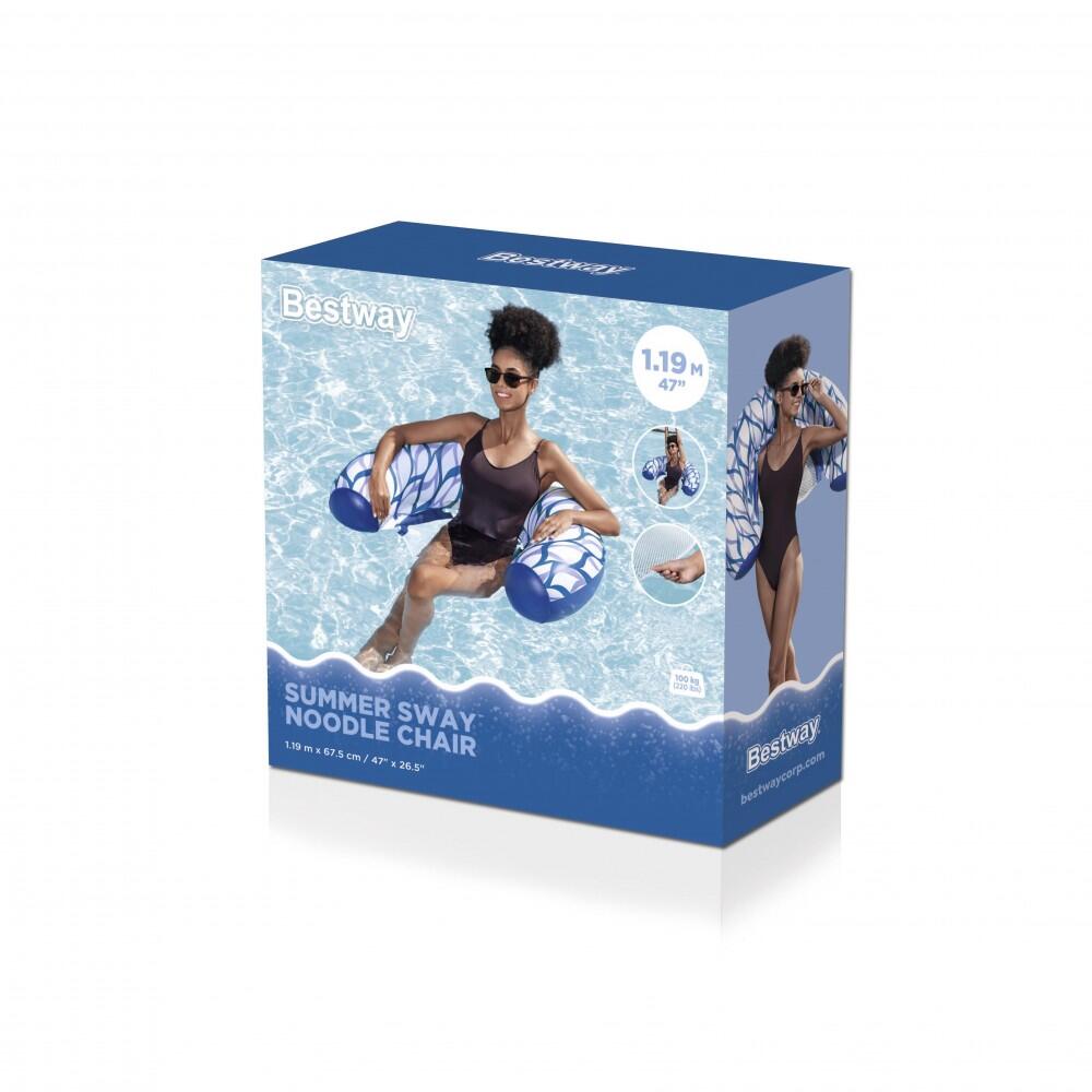 Cadeira inflável Noodle para praia e piscina 2/3