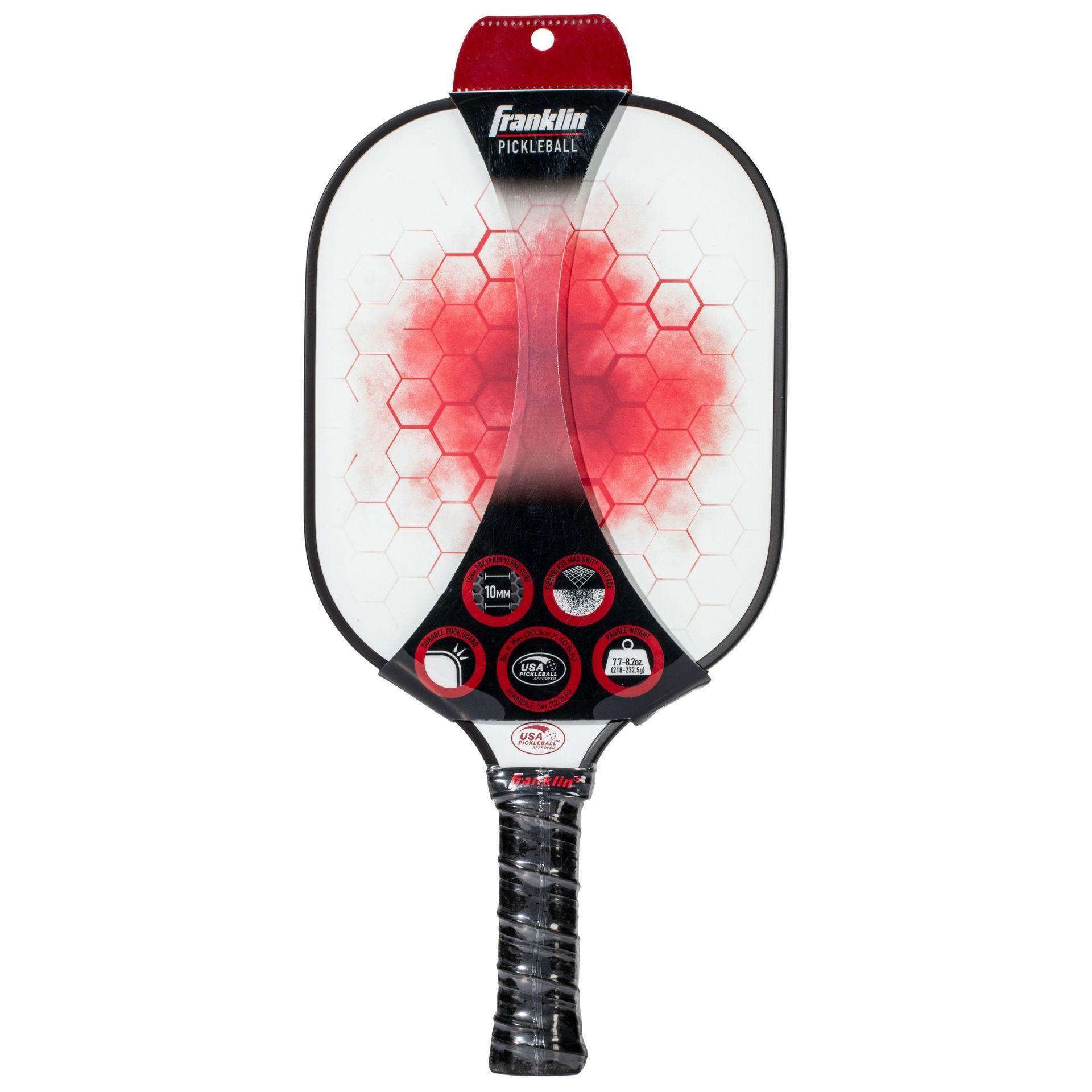 FRANKLIN Pilot Pickleball Paddle (White/Red)