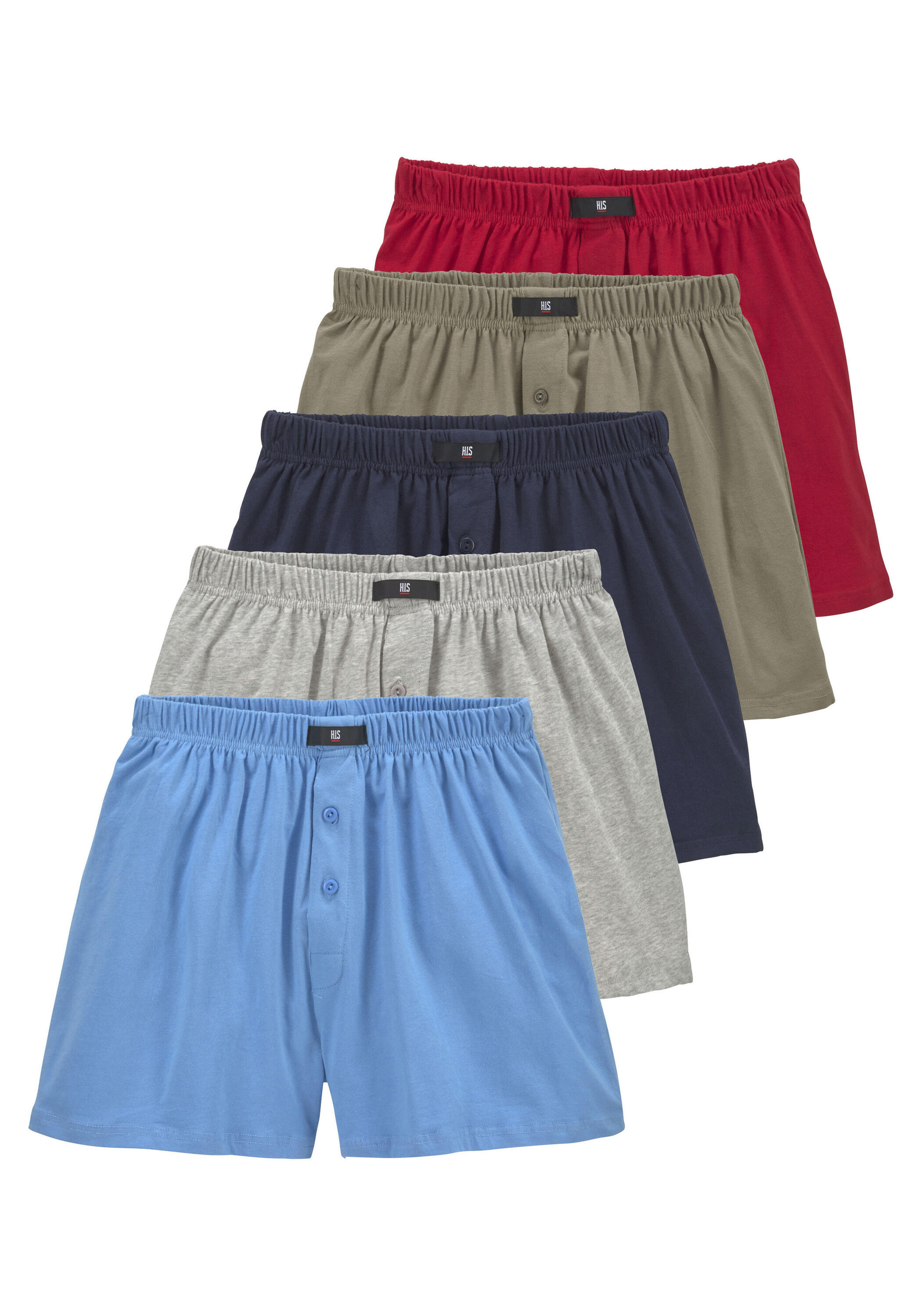 Herren H.I.S Weiter Boxer (5 Stück) 2/9