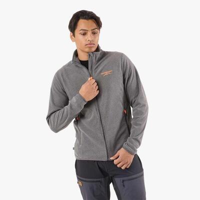 Heren hiking fleece lange mouw rits tromsö