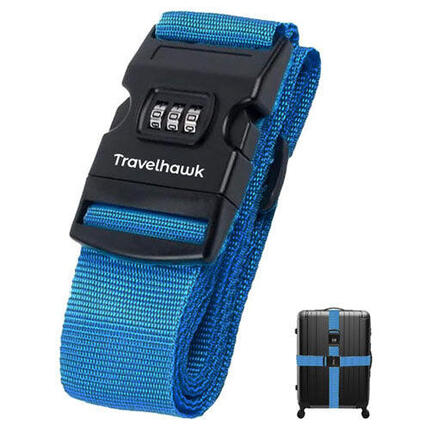 Koffergurt mit Zahlenschloss – Grün