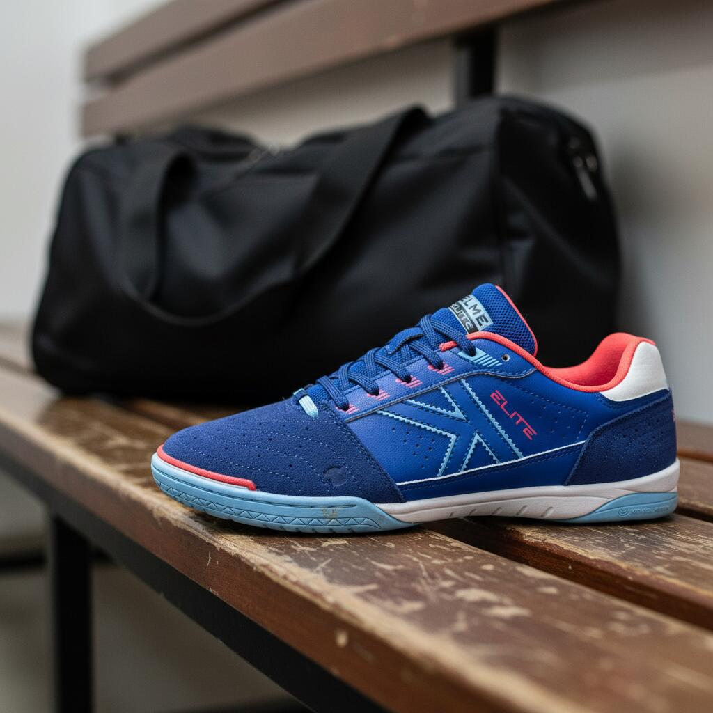 Kelme Zapatillas De Fútbol Sala Elite Azul Unisex 7/7