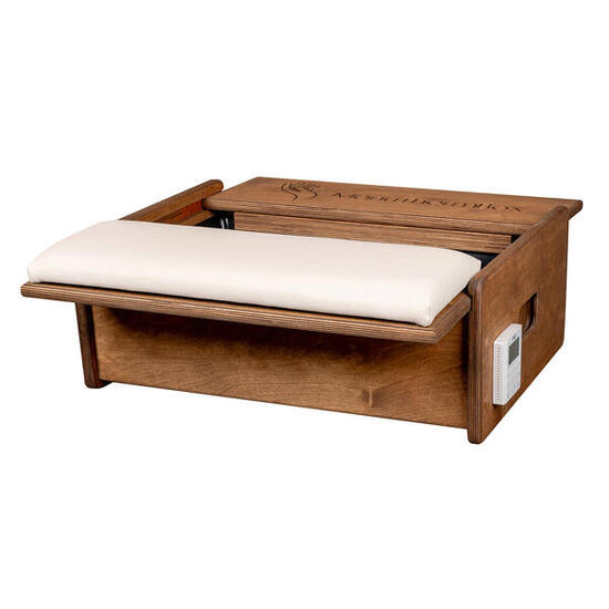 Wärme-Therapiebox ManuTherm Kirschkerne Creme Nussbaum Gesundheitssport