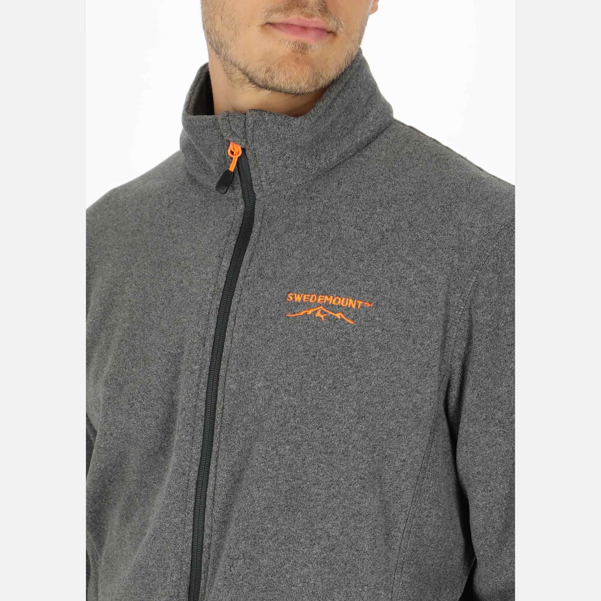 Pile Maniche Lunghe Full-Zip Escursionismo Uomo Asciugatura Rapida Tromsö 6/7