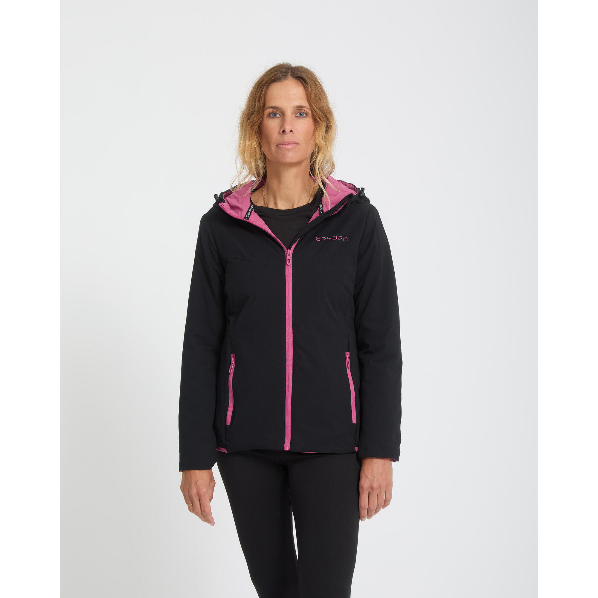 Spyder - Veste Ski Femme - Spyderlite - Veste - Noir - Decathlon