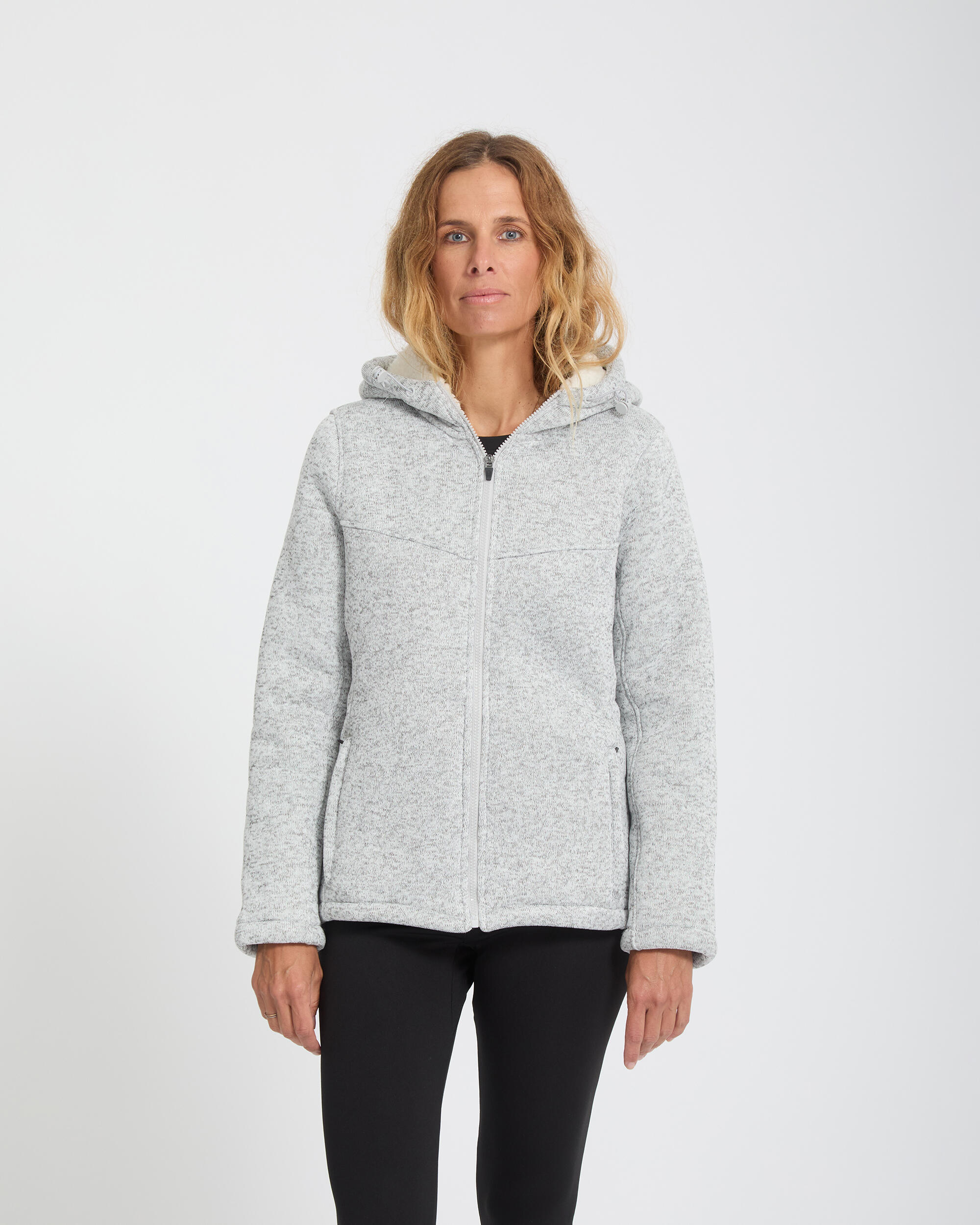 Sweatshirt Ski Femme - SWEATER FLEECE ANORAK 1/5