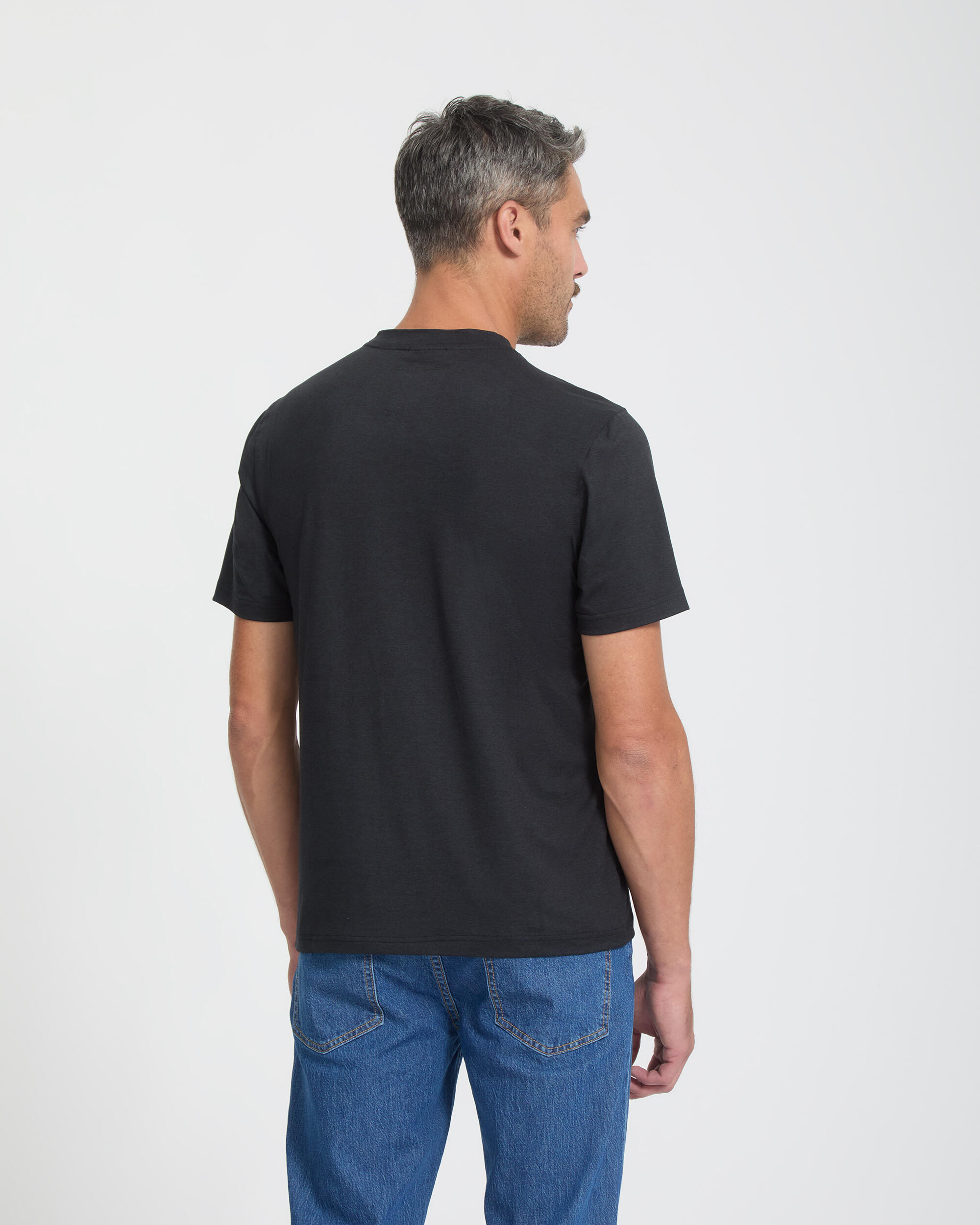 T-shirt Ski Homme - PEACHED JERSEY 2/4