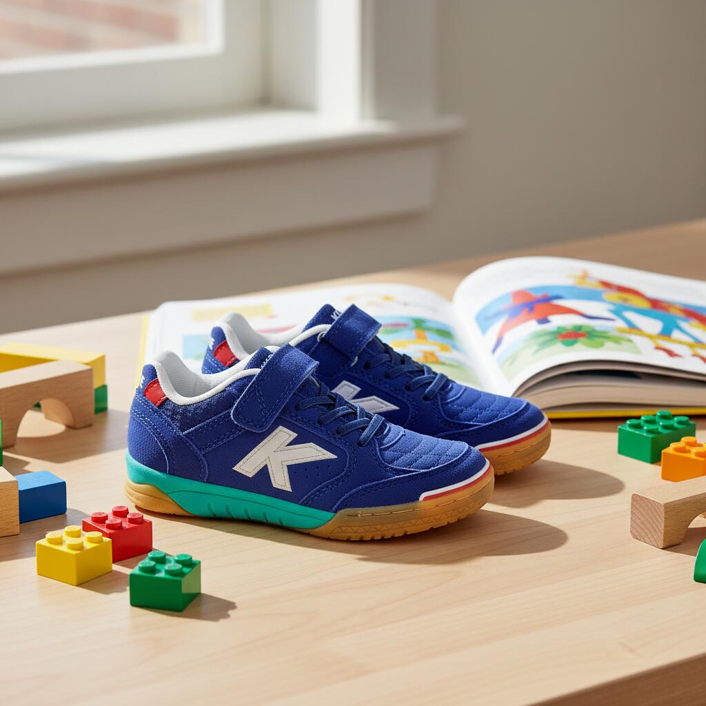 Kelme Zapatillas De Fútbol Sala De Niño Precision Elastic Azul Unisex Kids 5/7
