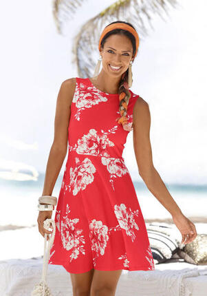 Damen Beachtime Strandkleid