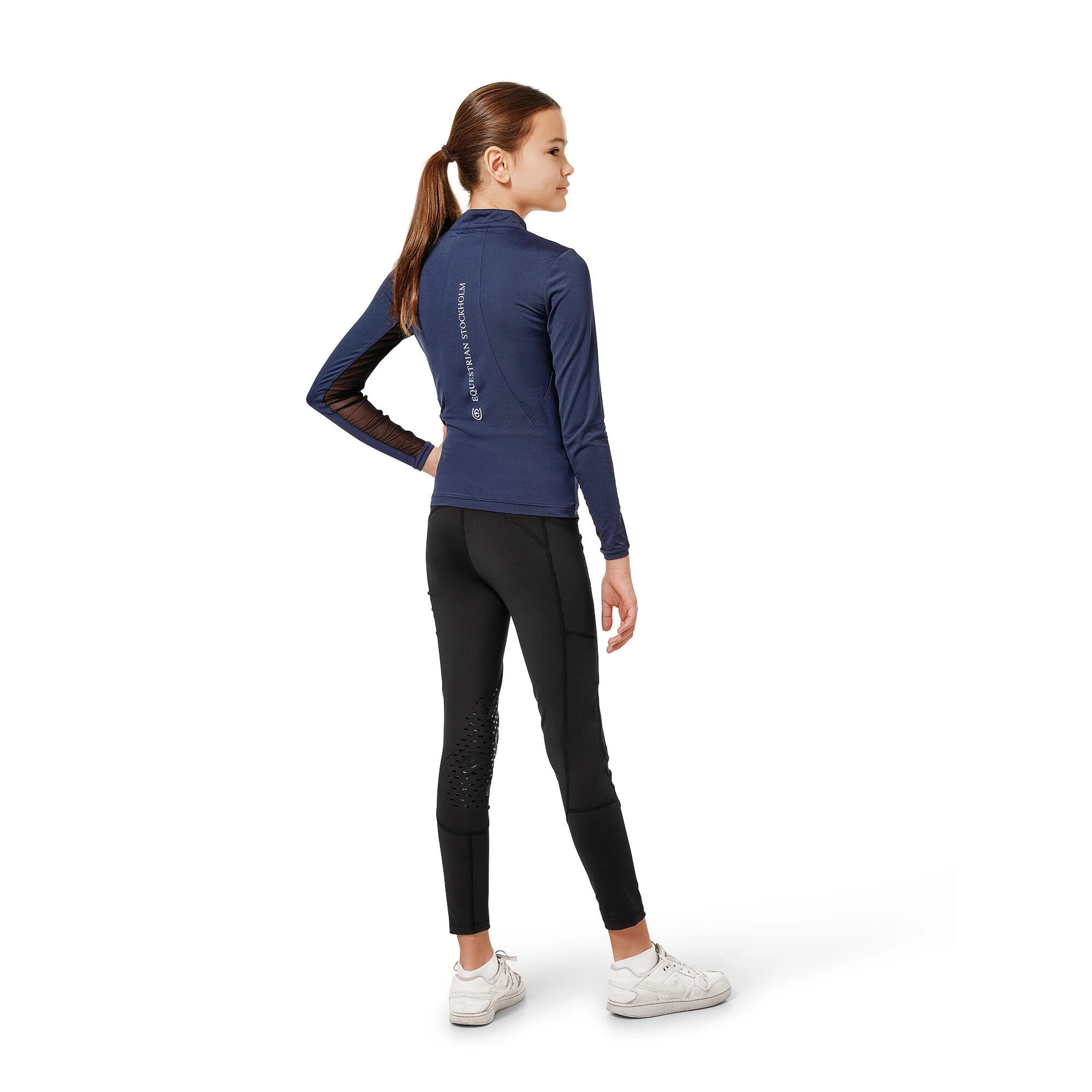 Camiseta de equitación infantil Equestrian Stockholm Air Breeze 2/3