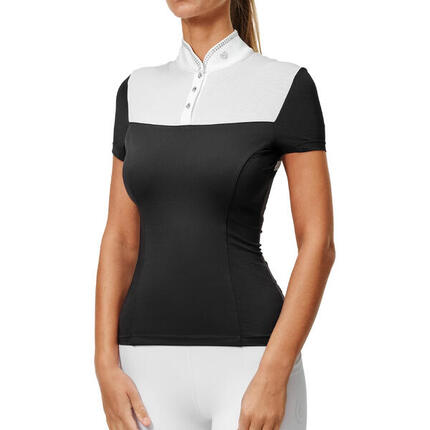 Polo de concours manches longues Revenew Black Edition - Equestrian Stockholm