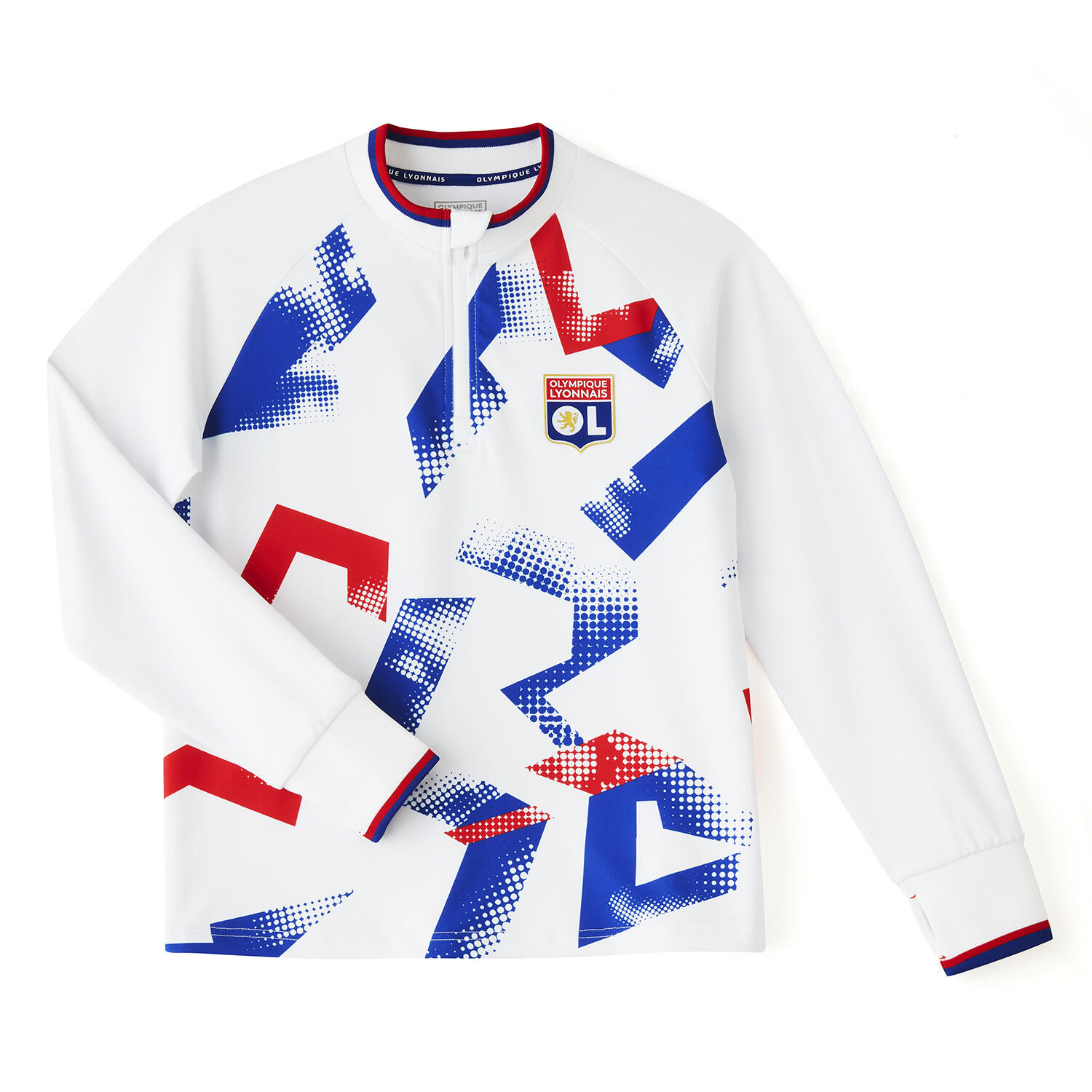 Sweatshirt Entraînement Fusion Blanc Enfant 1/5