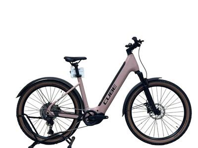 Refurbished - e-mountainbike cube reaction hybrid pro 750 allroad - zeer goed