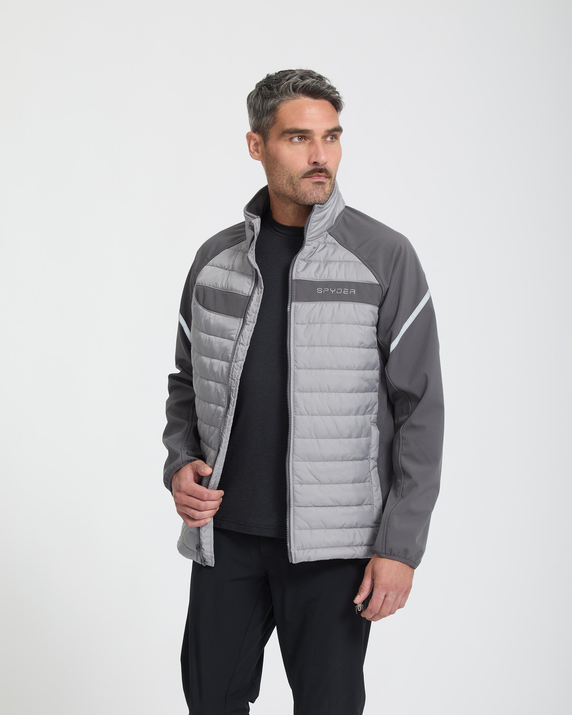 Jacke Ski Herren - SOFTSHELL MIX 4/6