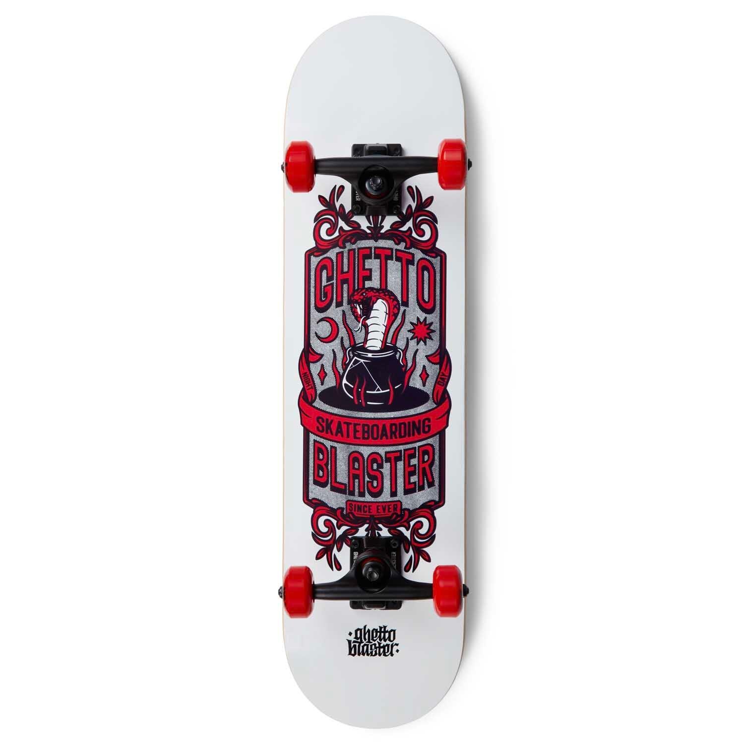 Skateboard Ghettoblaster para empezar Kobra Rojo 7.80" 1/7