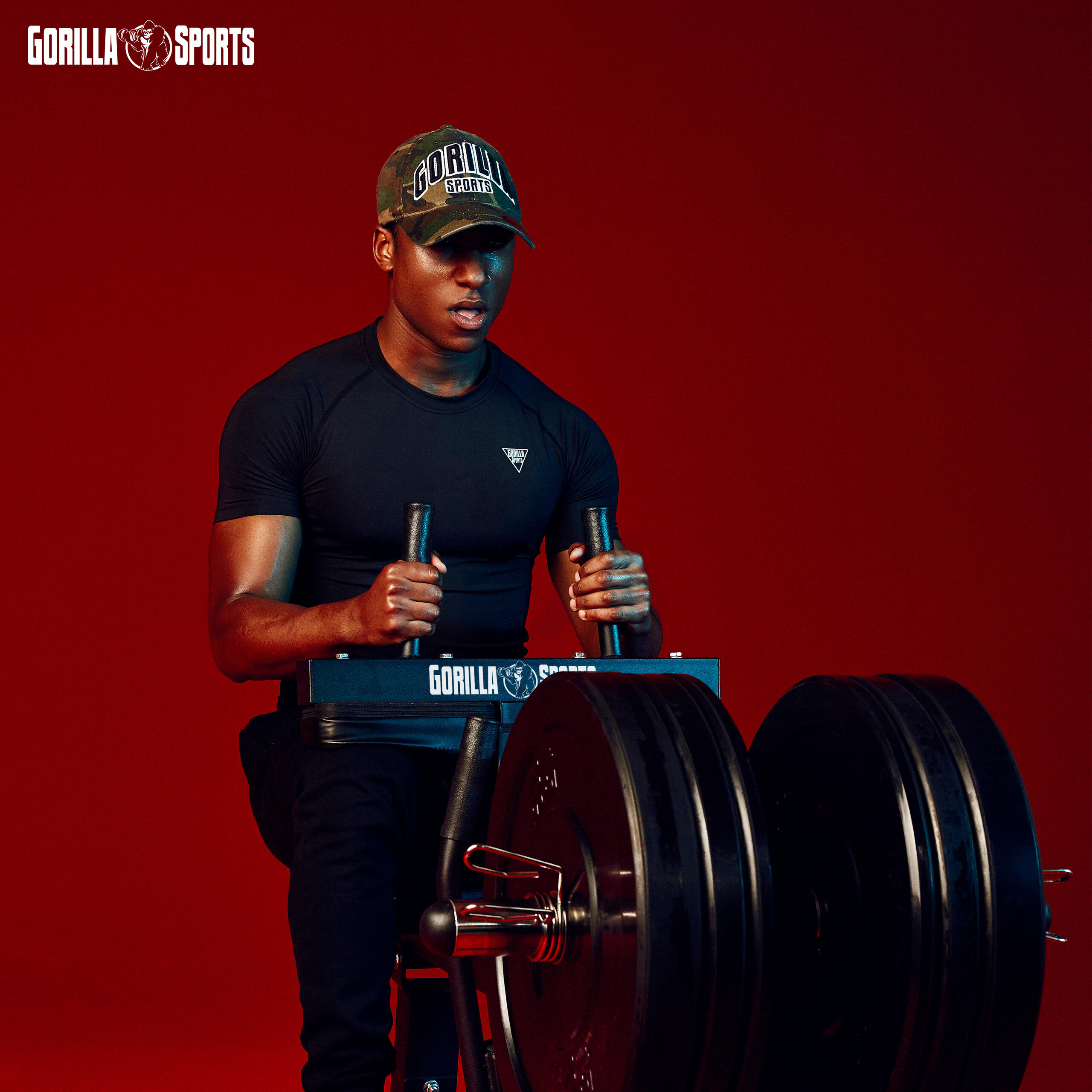 PRESSE A MOLLETS / POSTE CUISSES ET MOLLETS NOIR | MUSCULATION 3/7