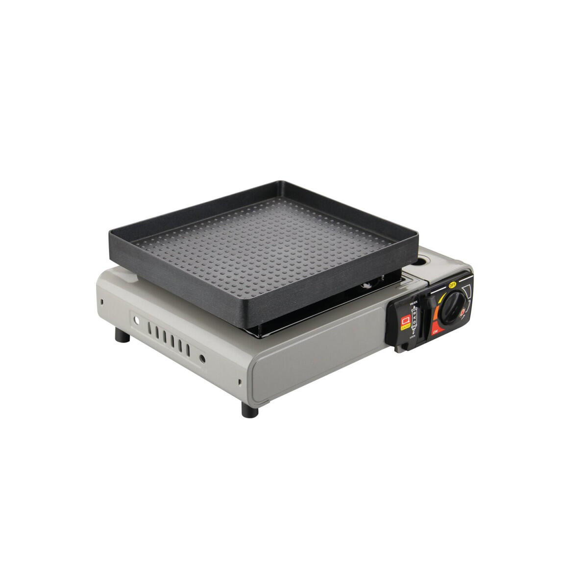INCASA Grill pour réchaud à gaz portable 1 feu - Camping 3/5