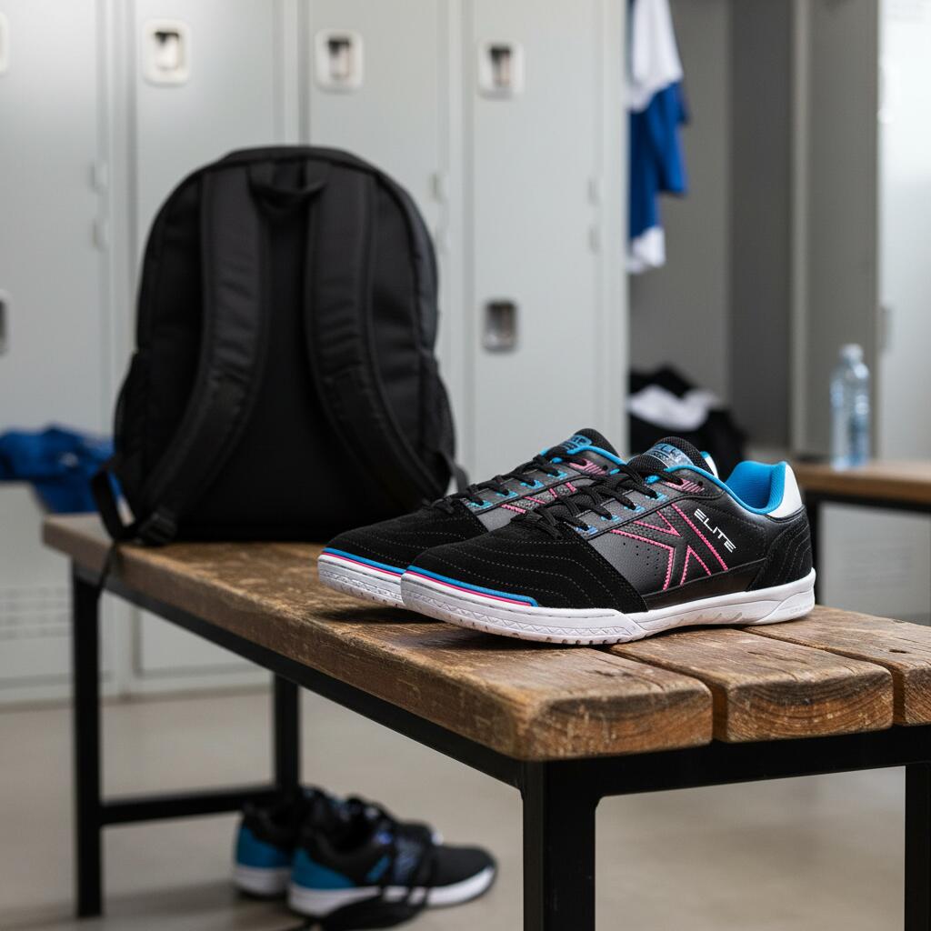 Kelme Zapatillas De Fútbol Sala Elite Negro Unisex 7/7