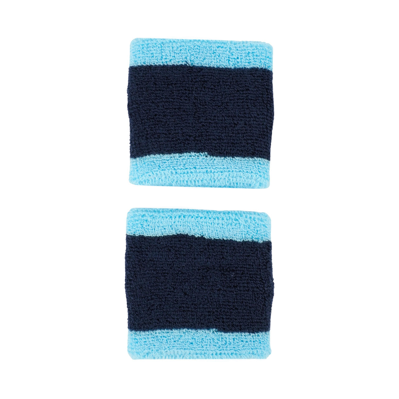 Frotki na rękę Nike Swoosh Wristbands 2 szt. granatowo-niebieskie N1012405403OS 2/2