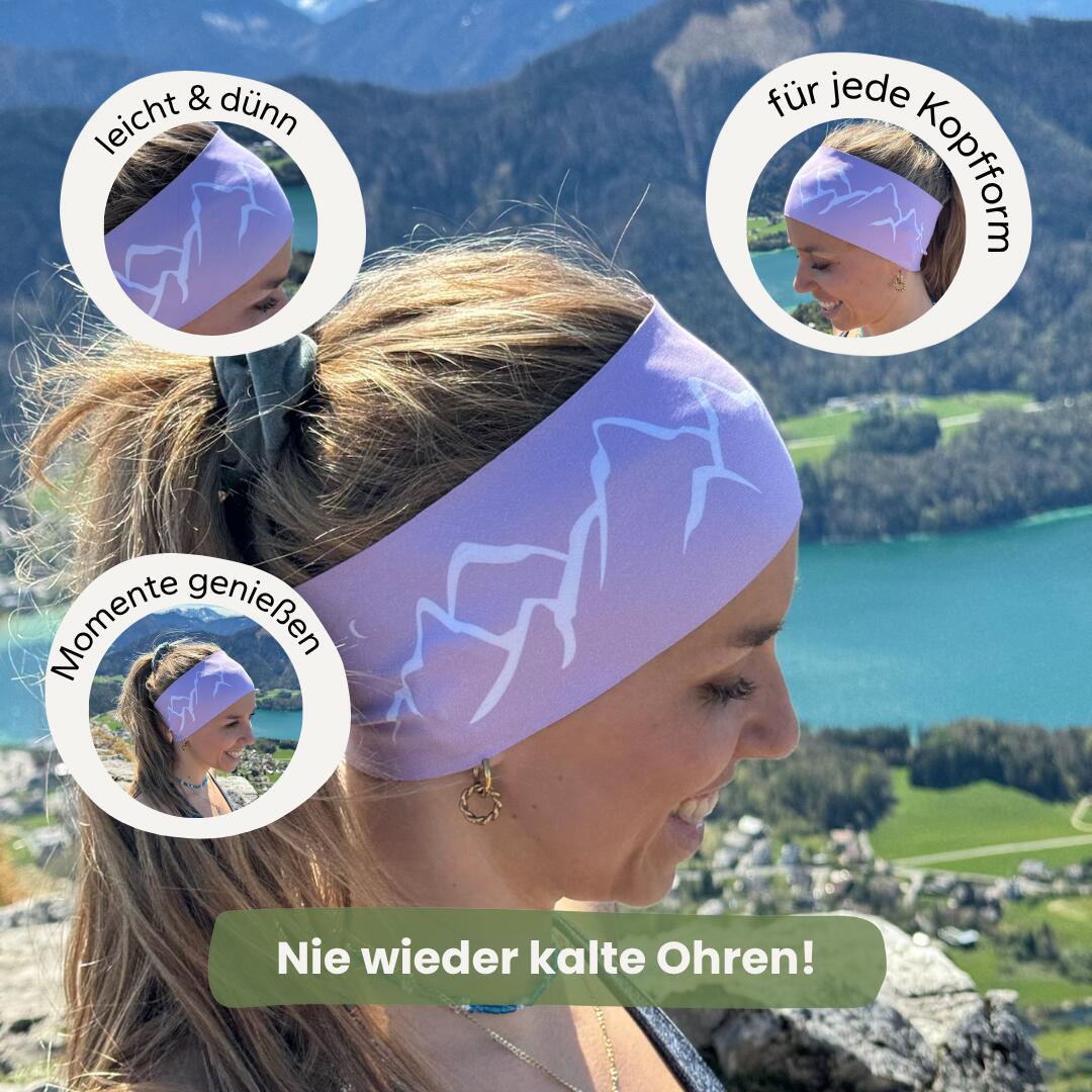 Bergwelten Stirnband: Atmungsaktiv & rutschfest | Ideal für Sport & Alltag 3/9