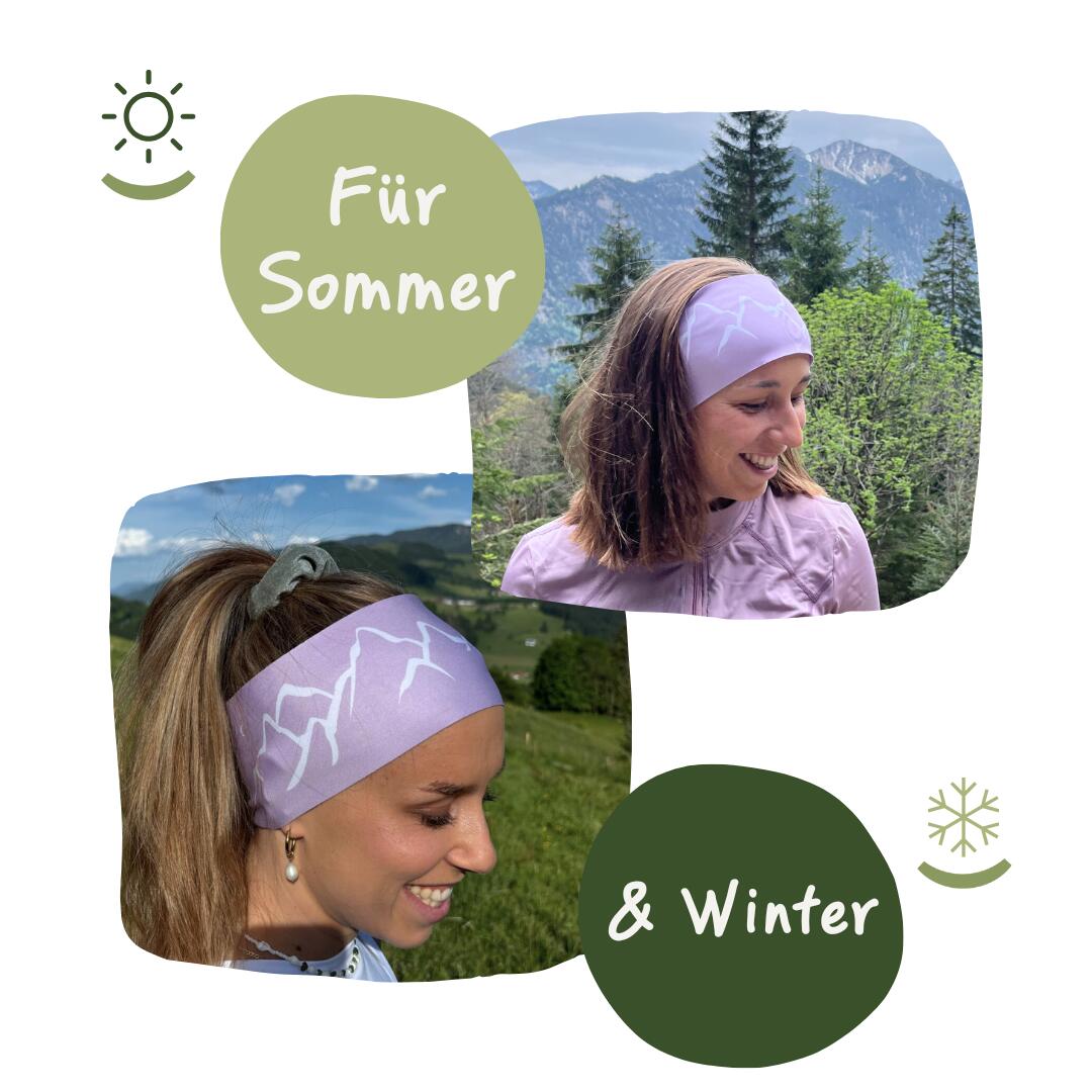 Bergwelten Stirnband: Atmungsaktiv & rutschfest | Ideal für Sport & Alltag 7/9