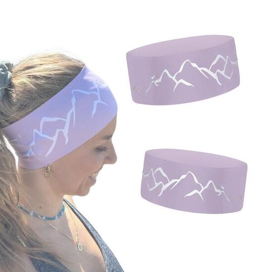 Bergwelten Stirnband: Atmungsaktiv & rutschfest | Ideal für Sport & Alltag