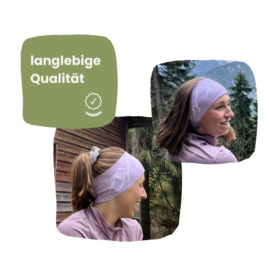 Bergwelten Stirnband: Atmungsaktiv & rutschfest | Ideal für Sport & Alltag 6/9