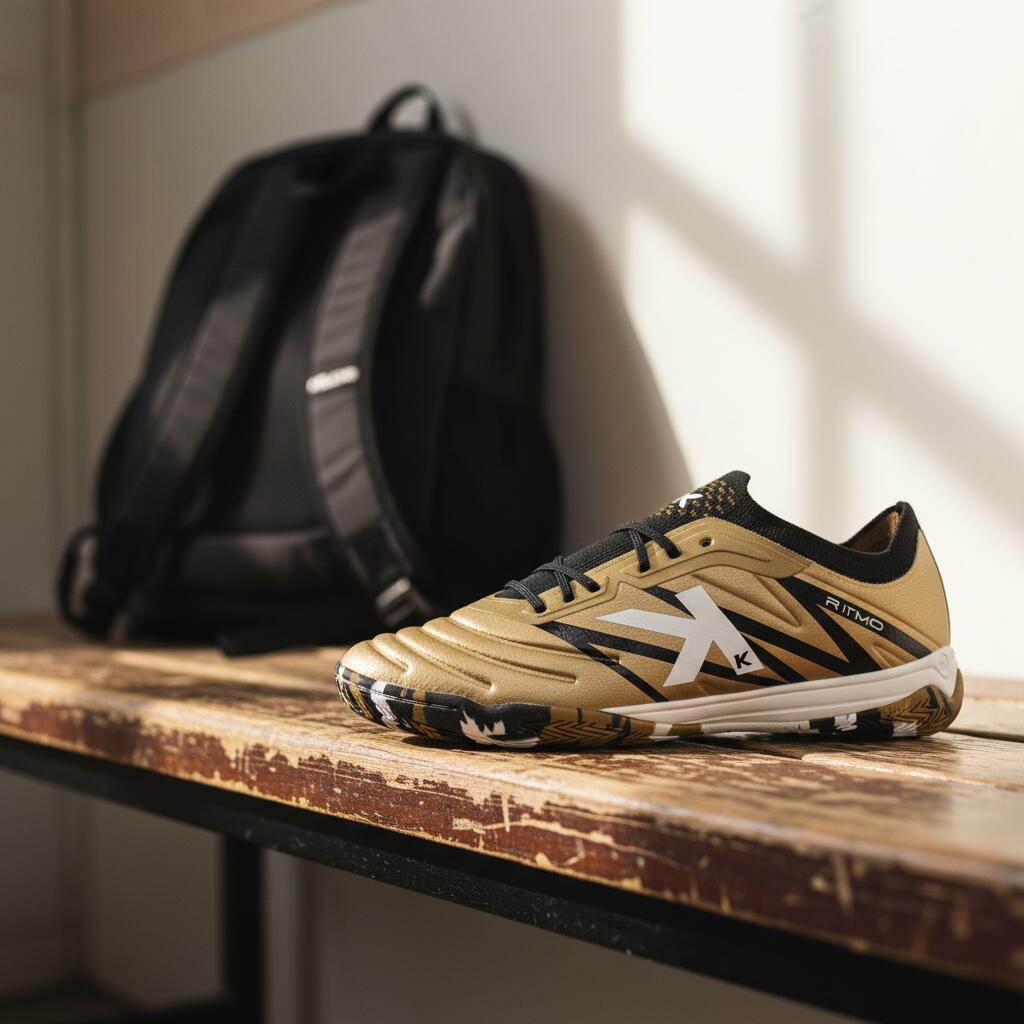 Kelme Zapatillas De Fútbol Sala Ritmo Oro Unisex 7/7