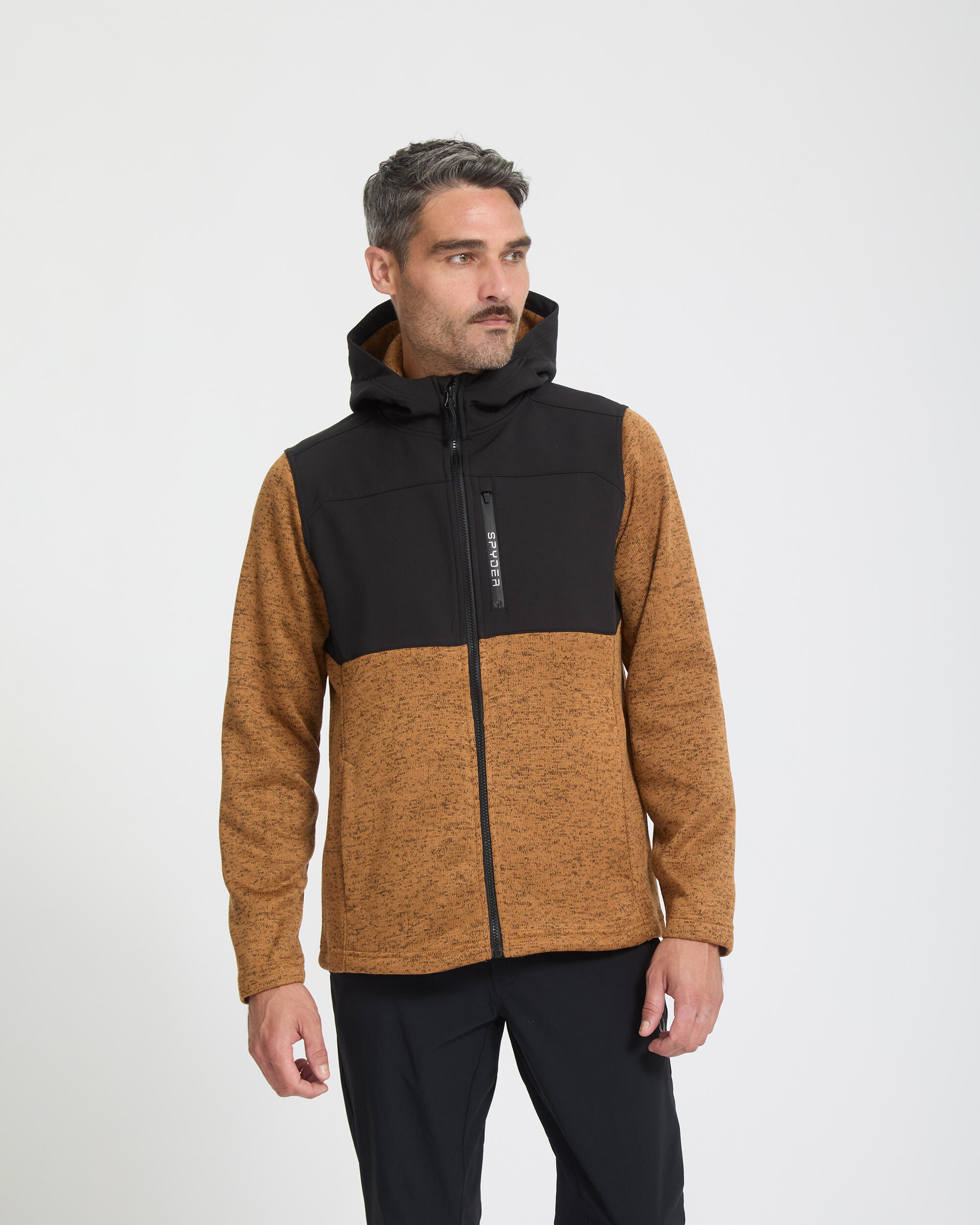 Jacke Ski Herren - SWEATER FLEECE FULL ZIP 1/6