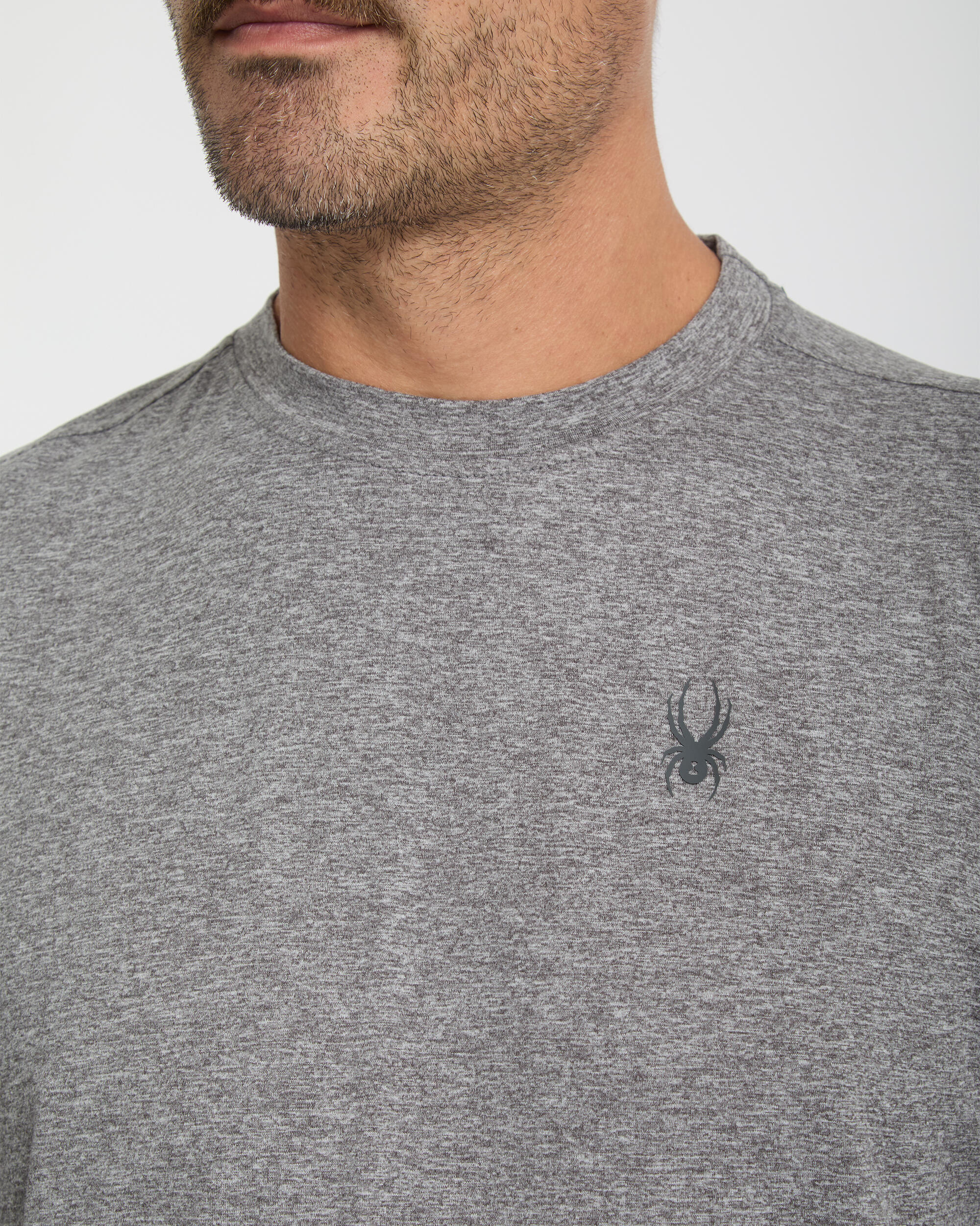 T-shirt Ski Homme - PEACHED JERSEY 3/4