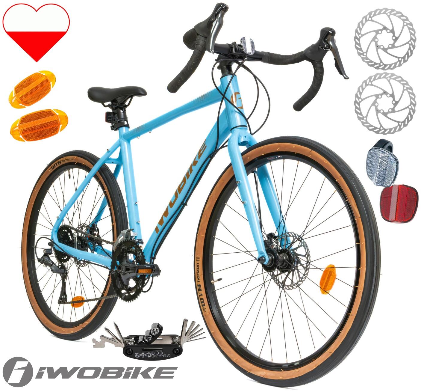 Rower IwoBike Blue Mirage Koła 27,5" 1/5