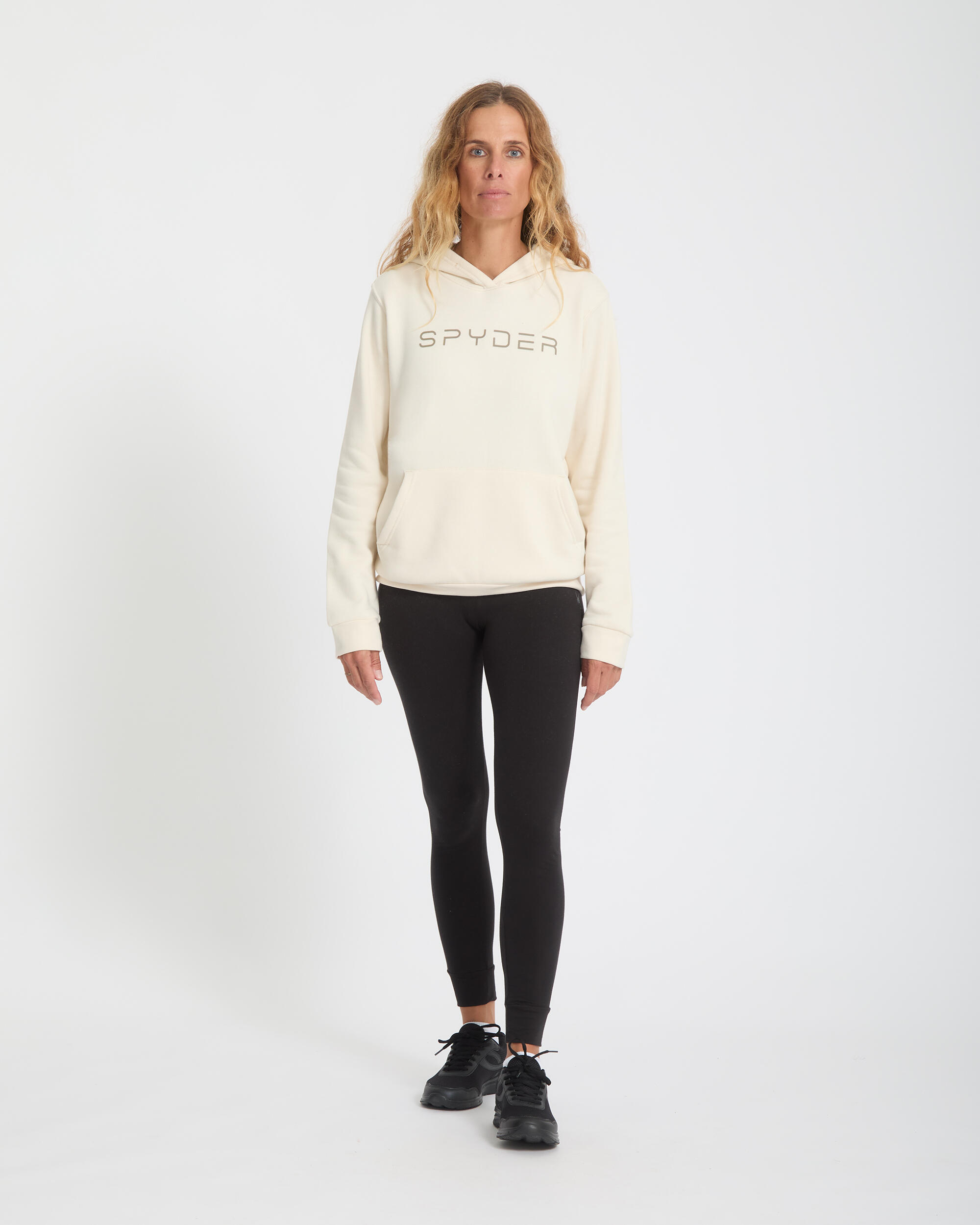 Sweatshirt Ski Femme - WORDMARK FLEECE HOODIE 4/4