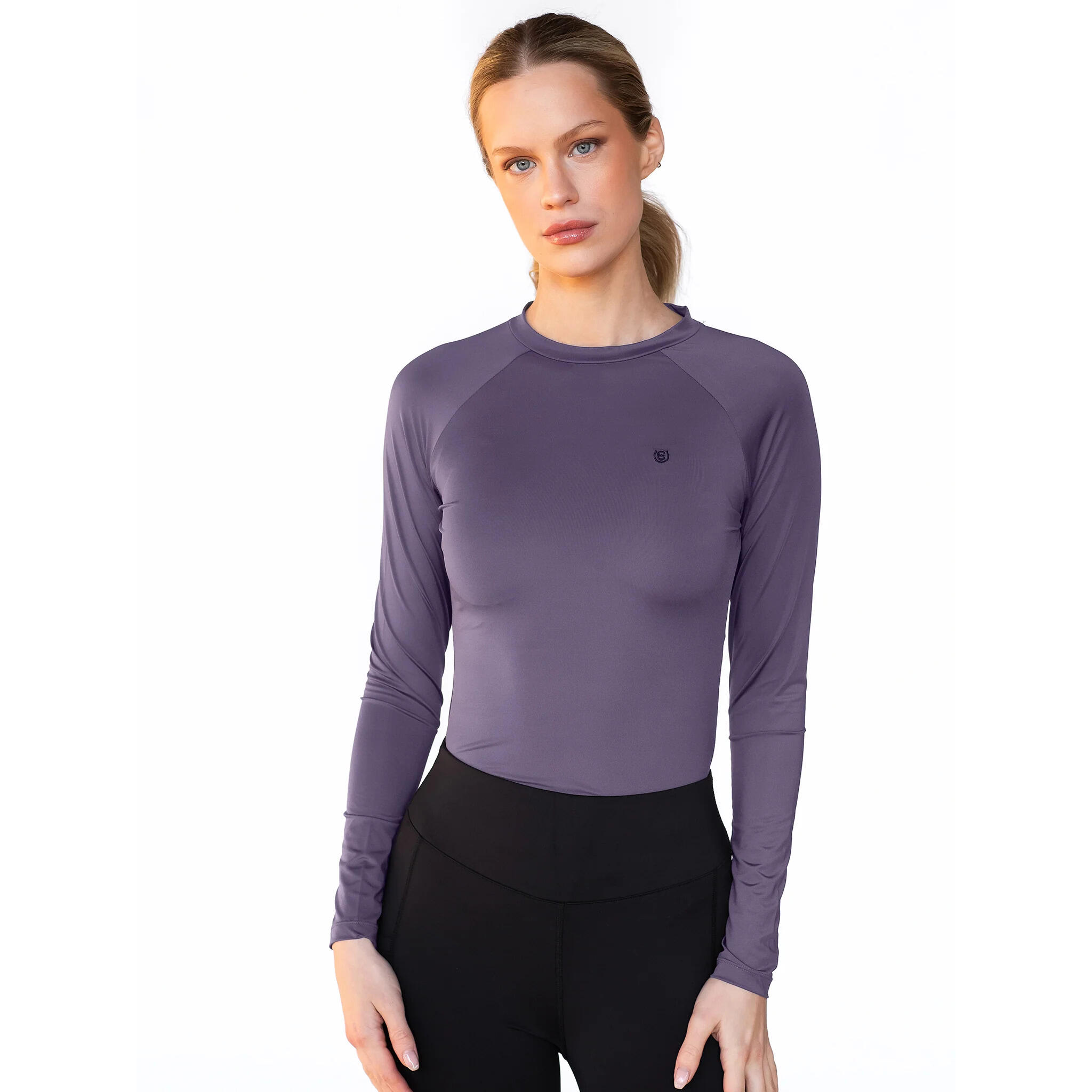 Baselayer équitation manches longues femme Equestrian Stockholm Dynamic 3/5