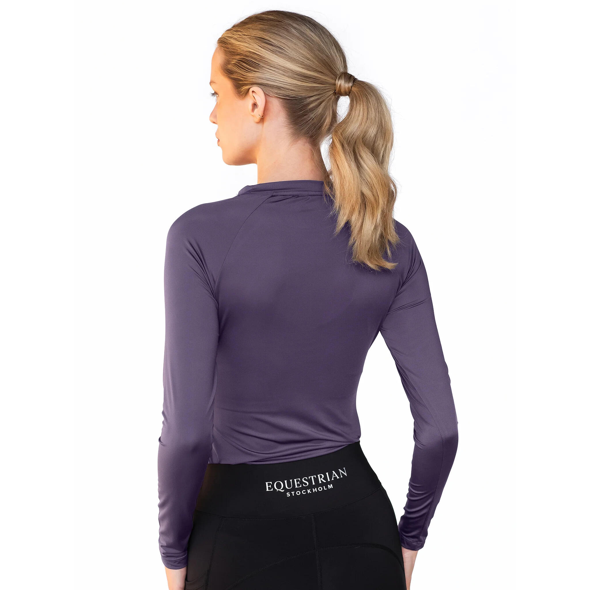Baselayer équitation manches longues femme Equestrian Stockholm Dynamic 4/5